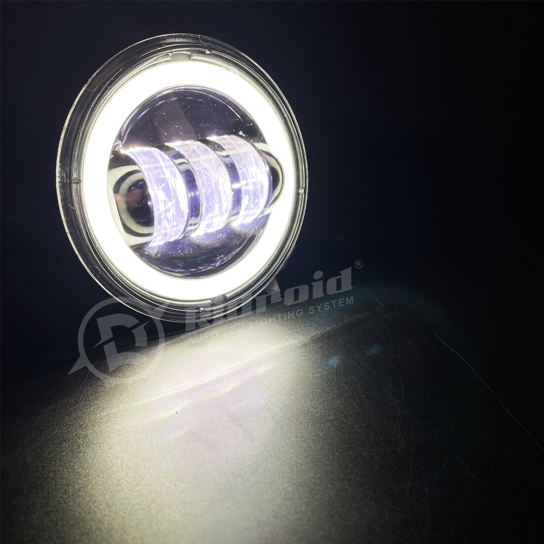 For 1993-2002 Pontiac Firebird Trans Am 2x 4.5" LED Halo Fog Lights Passing Lamp