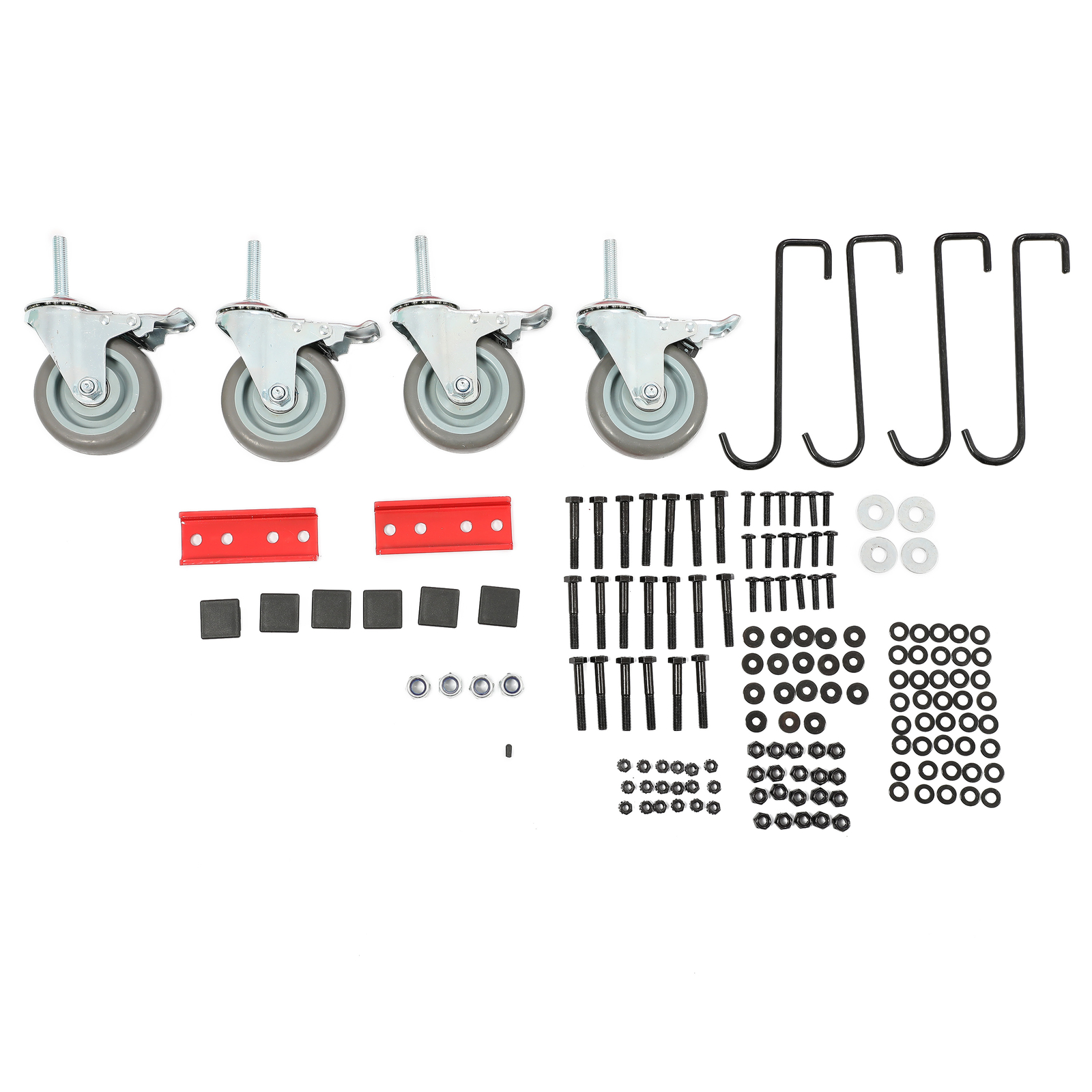 Universal Auto Body Rolling Parts Storage Rack for Repair Shops Garages Cart