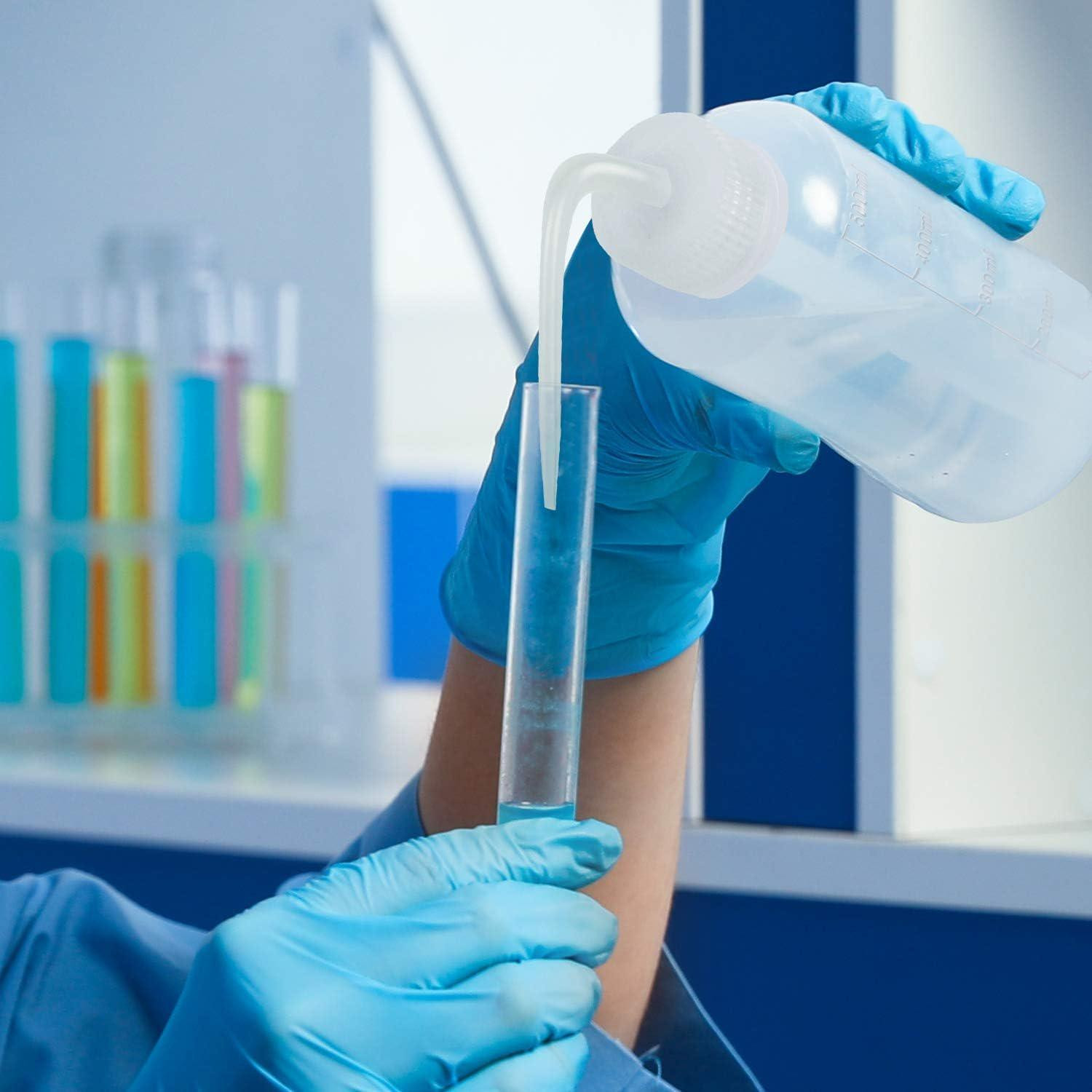 2PCS 500ml Tattoo Squeeze Bottle Diffuser Wash Lab Supply Plastic Squeeze Bottle