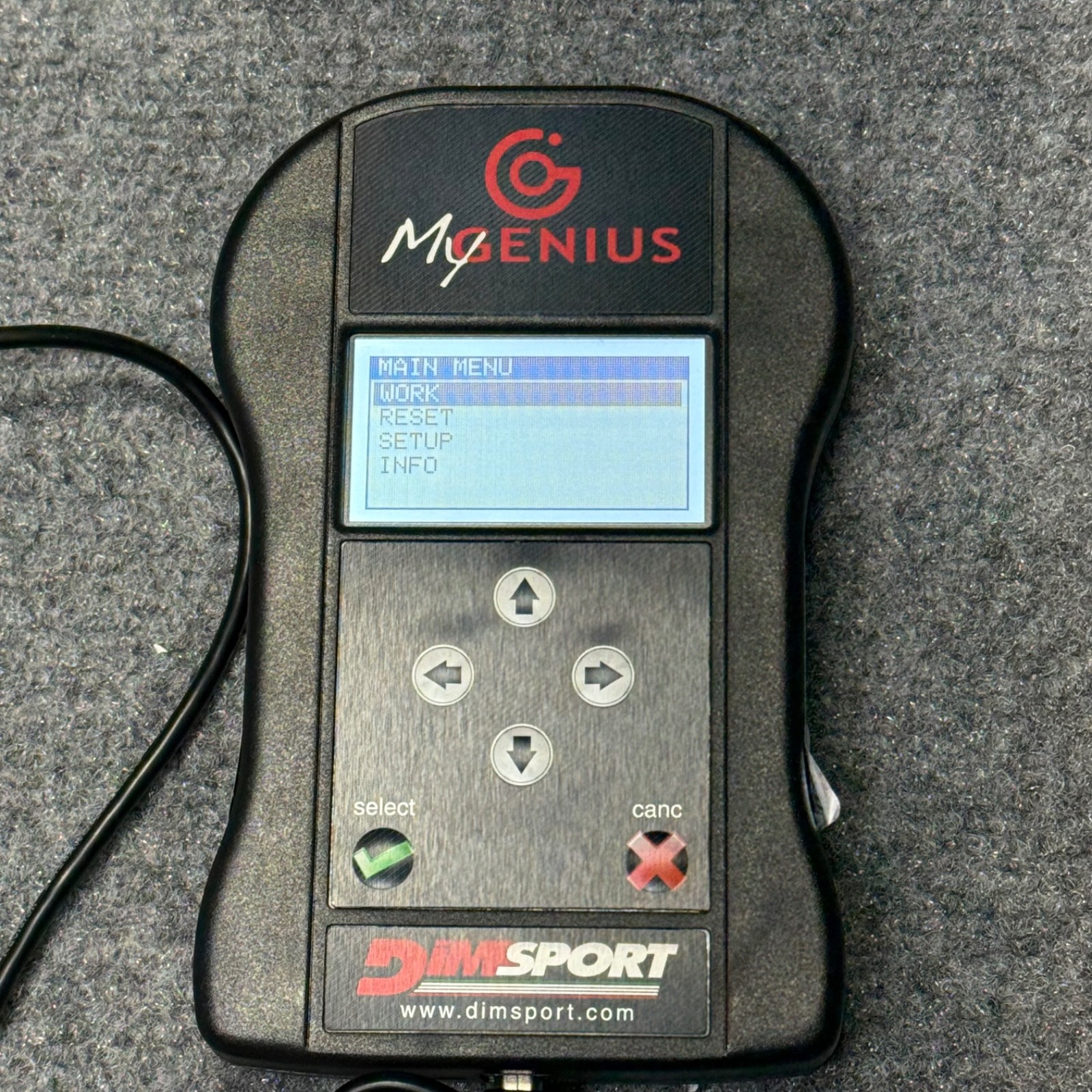 MY GENIUS DIM SPORT End User OBDII Programming Device