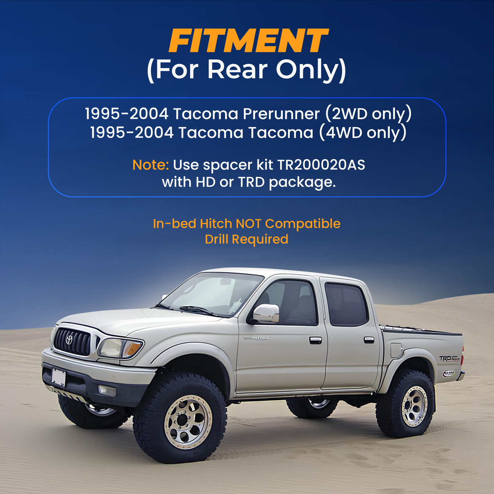 Airbag Air Bag Suspension for 1995-2004 Toyota Tacoma 2WD only