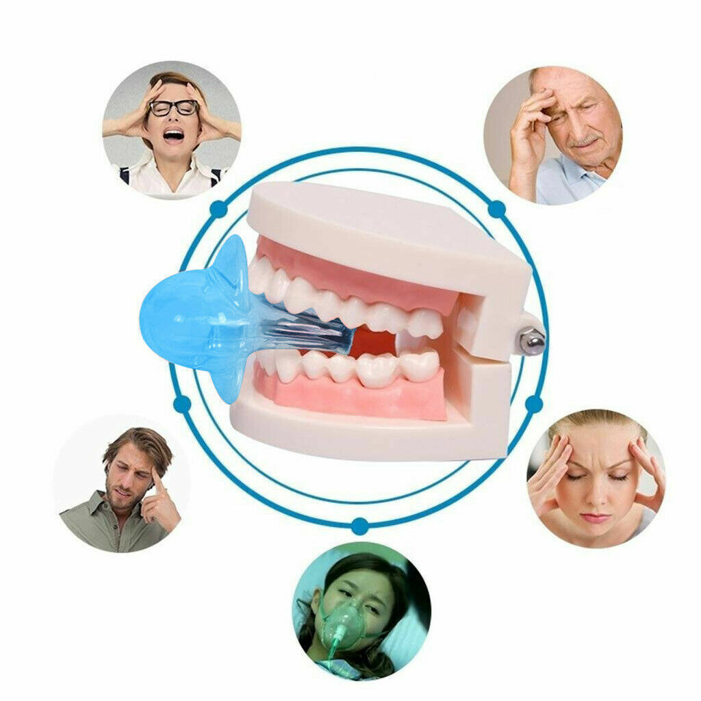 Anti Snoring Tongue Device Silicone Sleep Apnea Aid Stop Snore Sleeve AoneTSD 2X