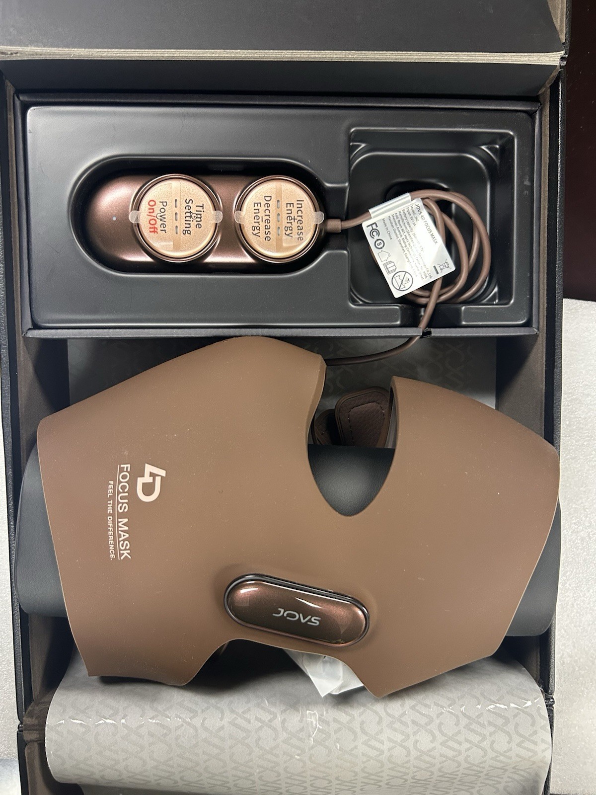 JOVS 4D Laser Light Therapy Mask, Red Light Therapy Mask for Face