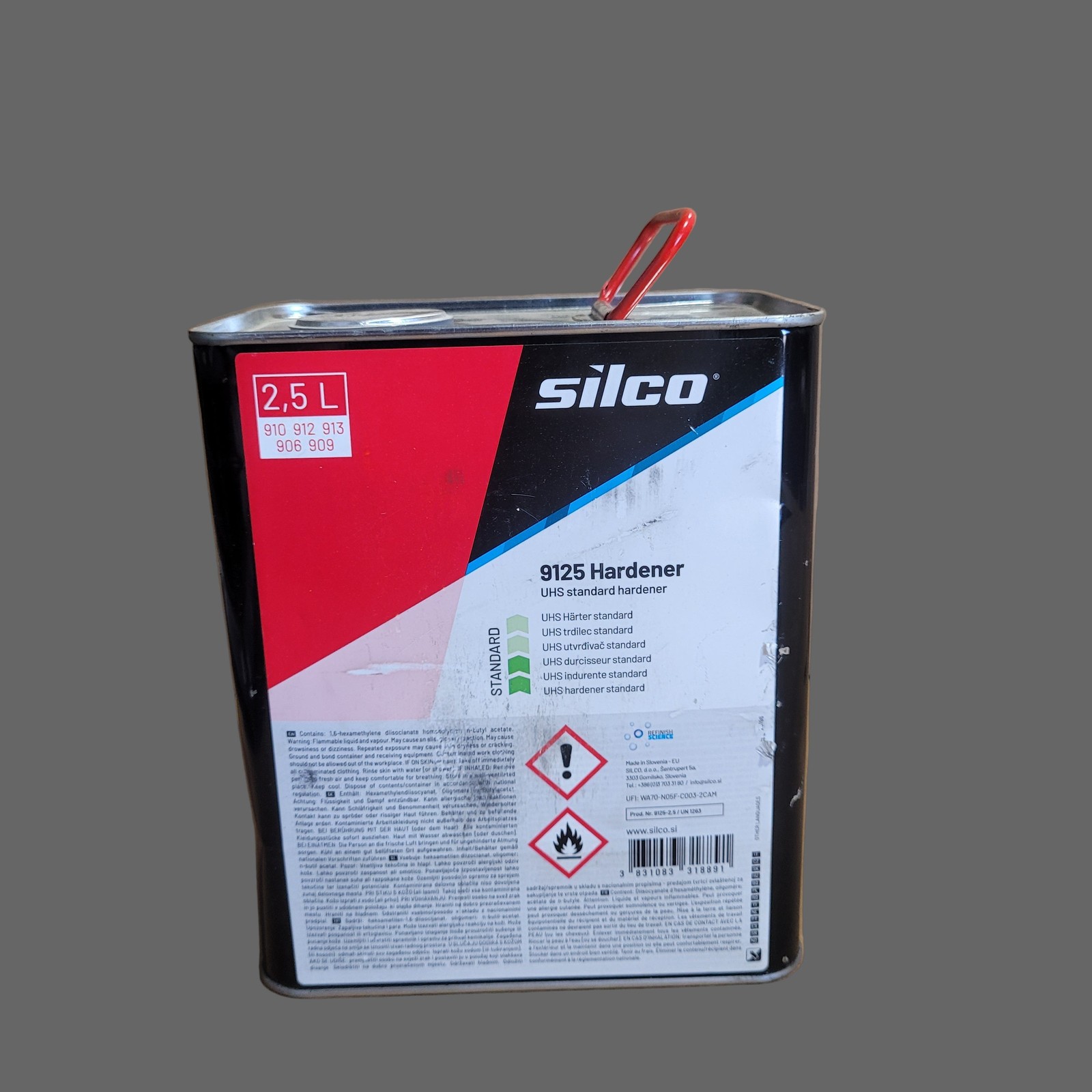 Silco 9125 UHS Acrylic Standard Hardener - 2.5L