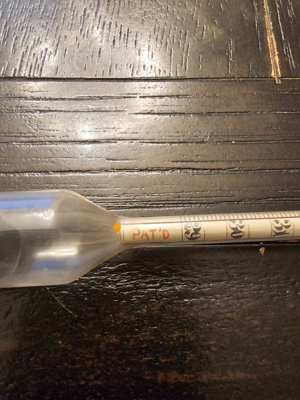 Hygrometer 15" Petroleum Refinery API Scale Mod 141.5 Temp 60F Nurburg BX1