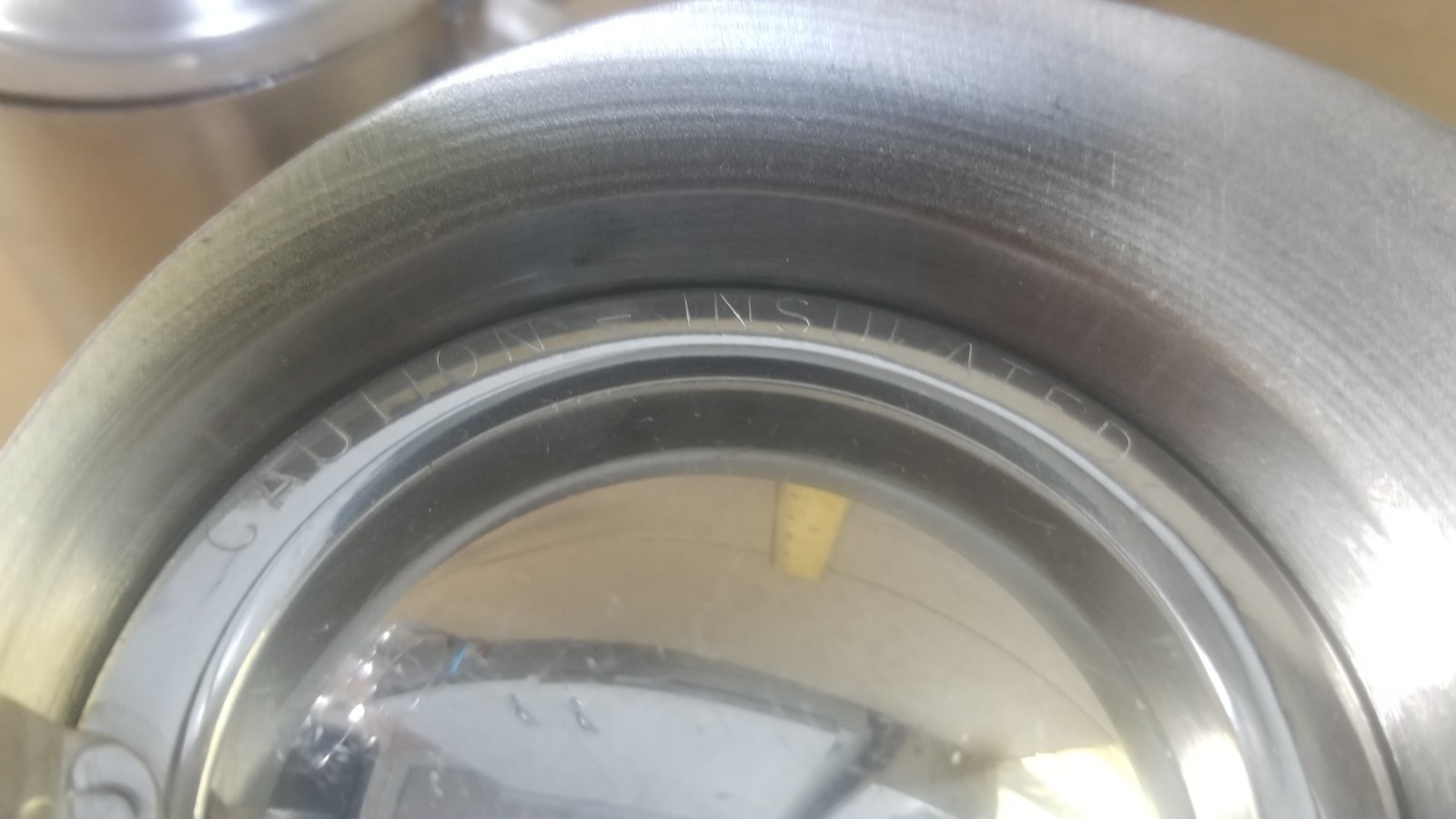 3 POLAR 133 HALCO S-202 Stainless Steel Creamer Cups