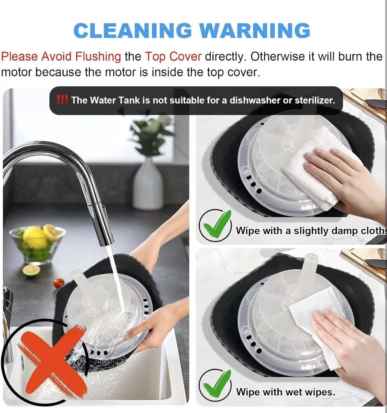 Water-Based Purifier Air Washer,Air Revitalizer,Freshener, colorful lights,Black