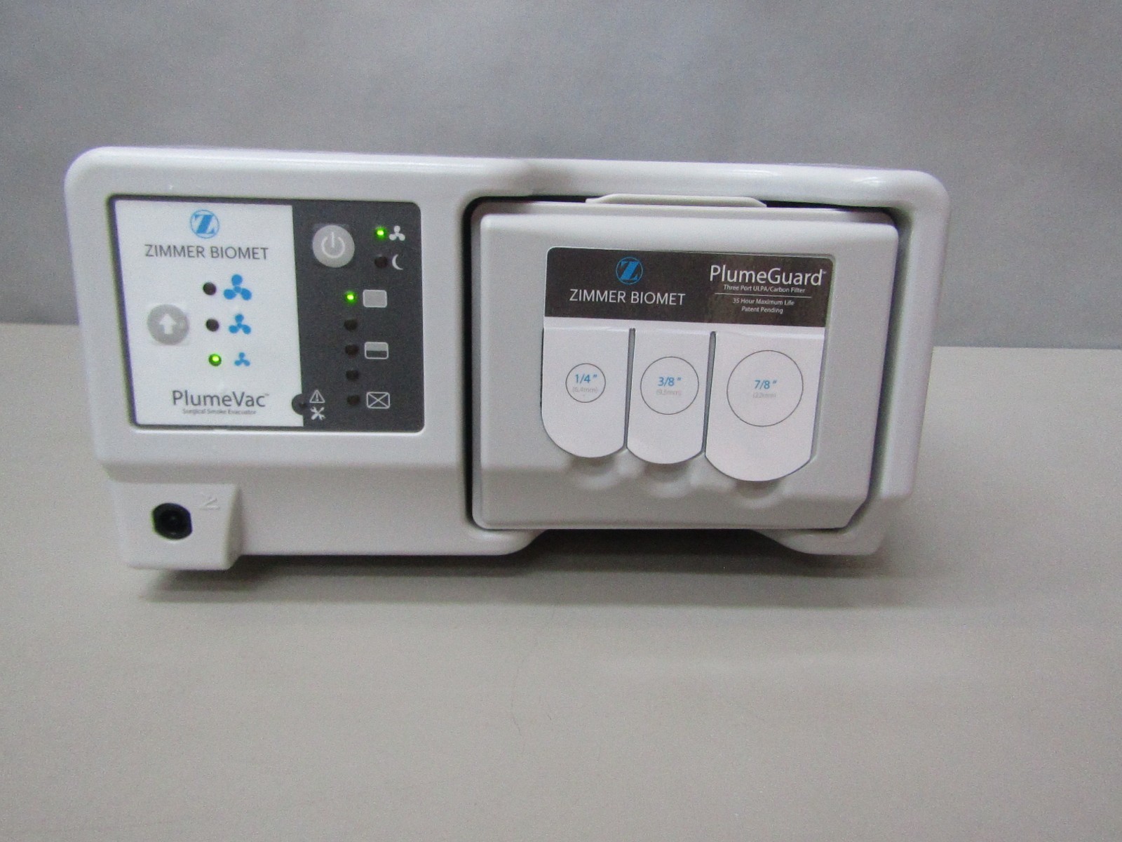 Zimmer Plume Vac Buffalo Filter Smoke Evacuator w/ New filter