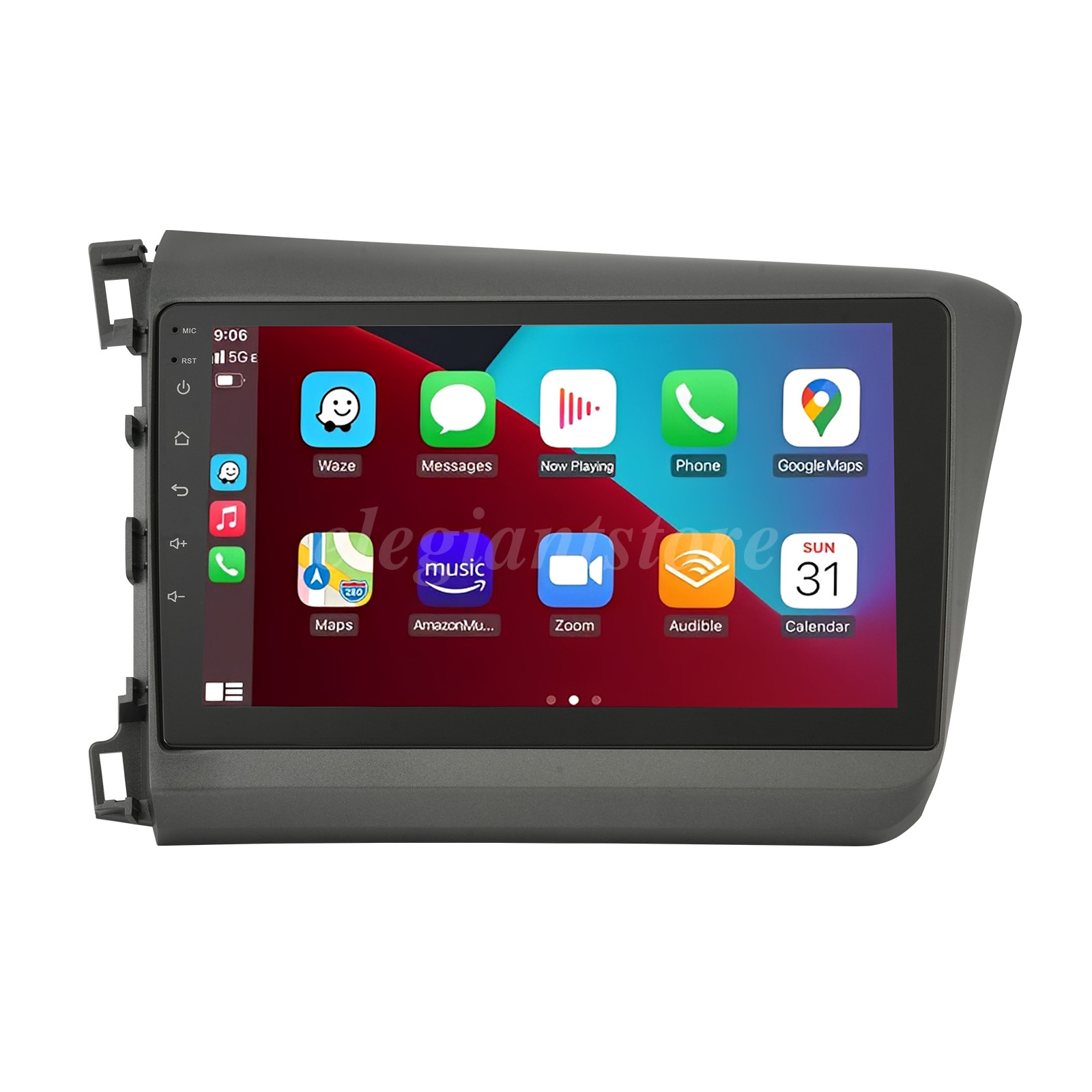 Apple Carplay For 2012-2015 Honda Civic Car Stereo Radio Android GPS Navi