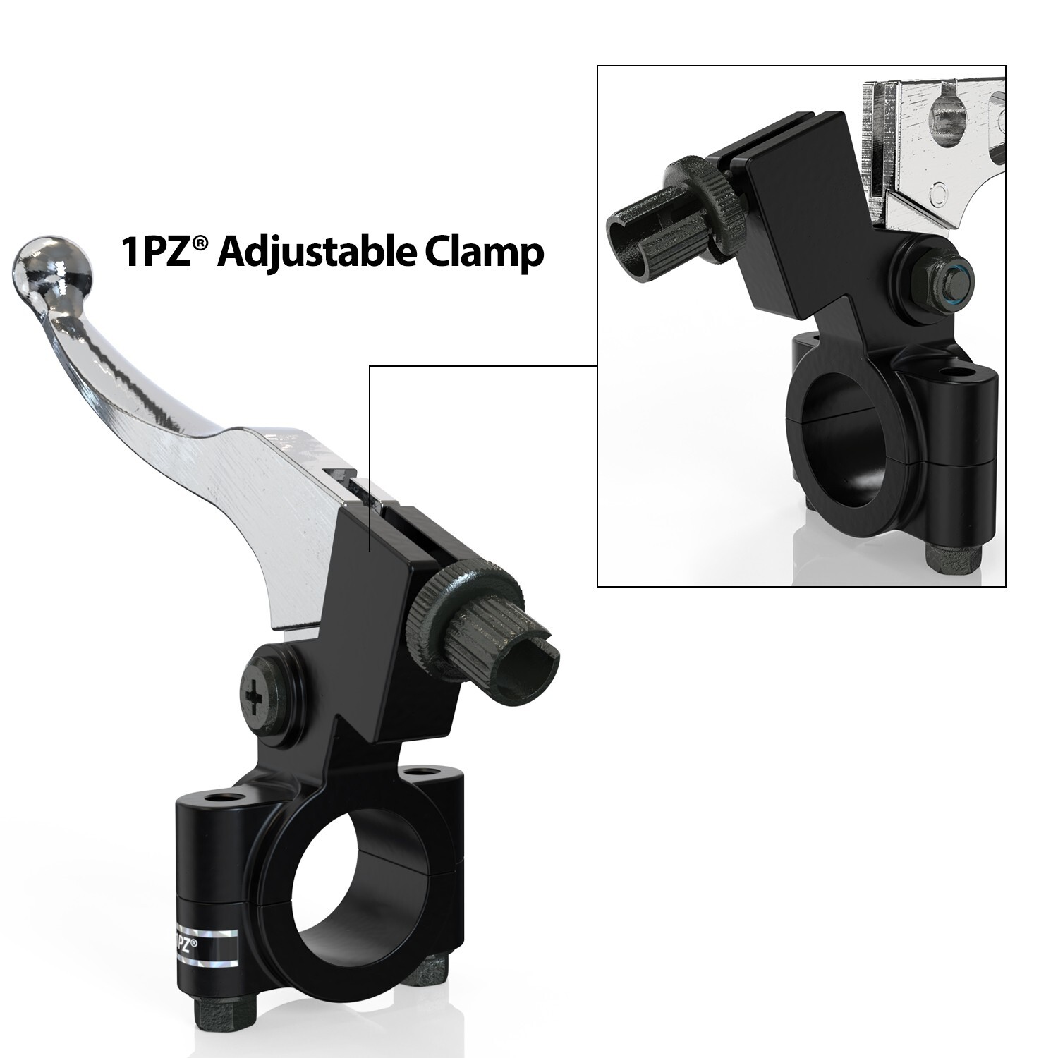 7/8" Left Brake Clutch Lever for MB165 MB200 Coleman CT200U Trail 200 Mini Bike