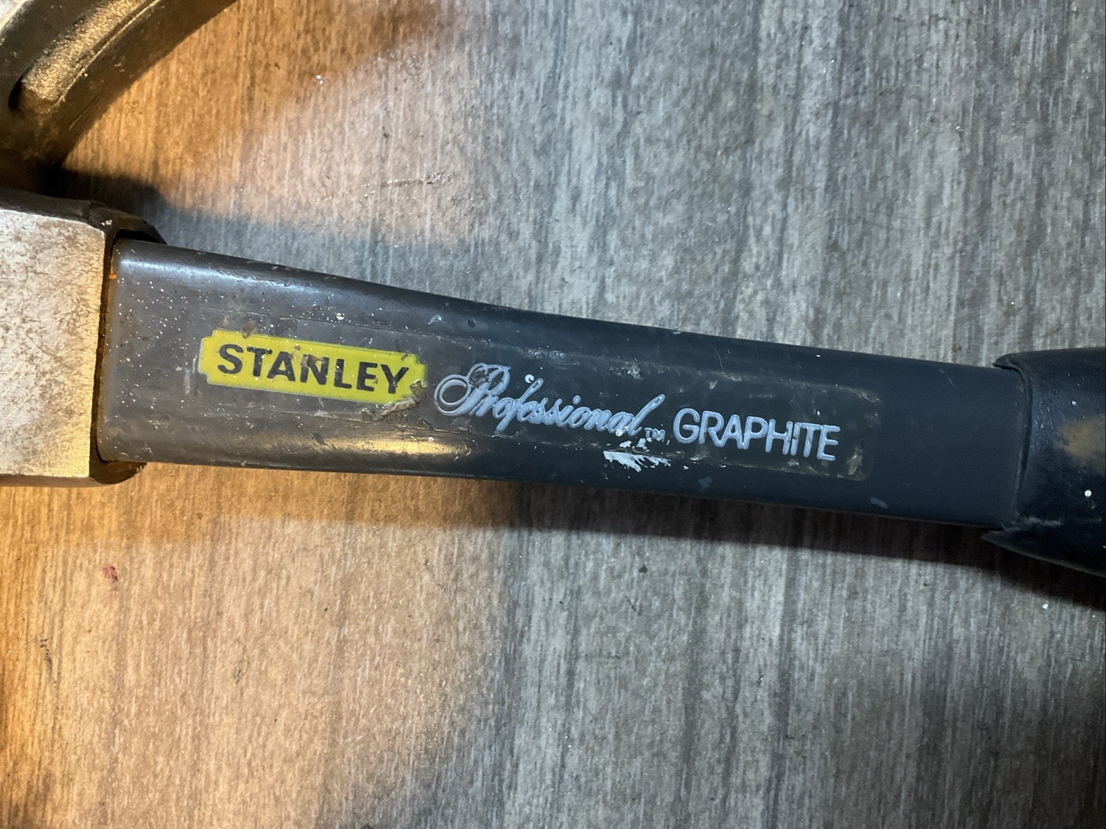 Lot Of 3 Stanley Professional Graphite 16oz/20oz Curved/Straight Claw Hammers