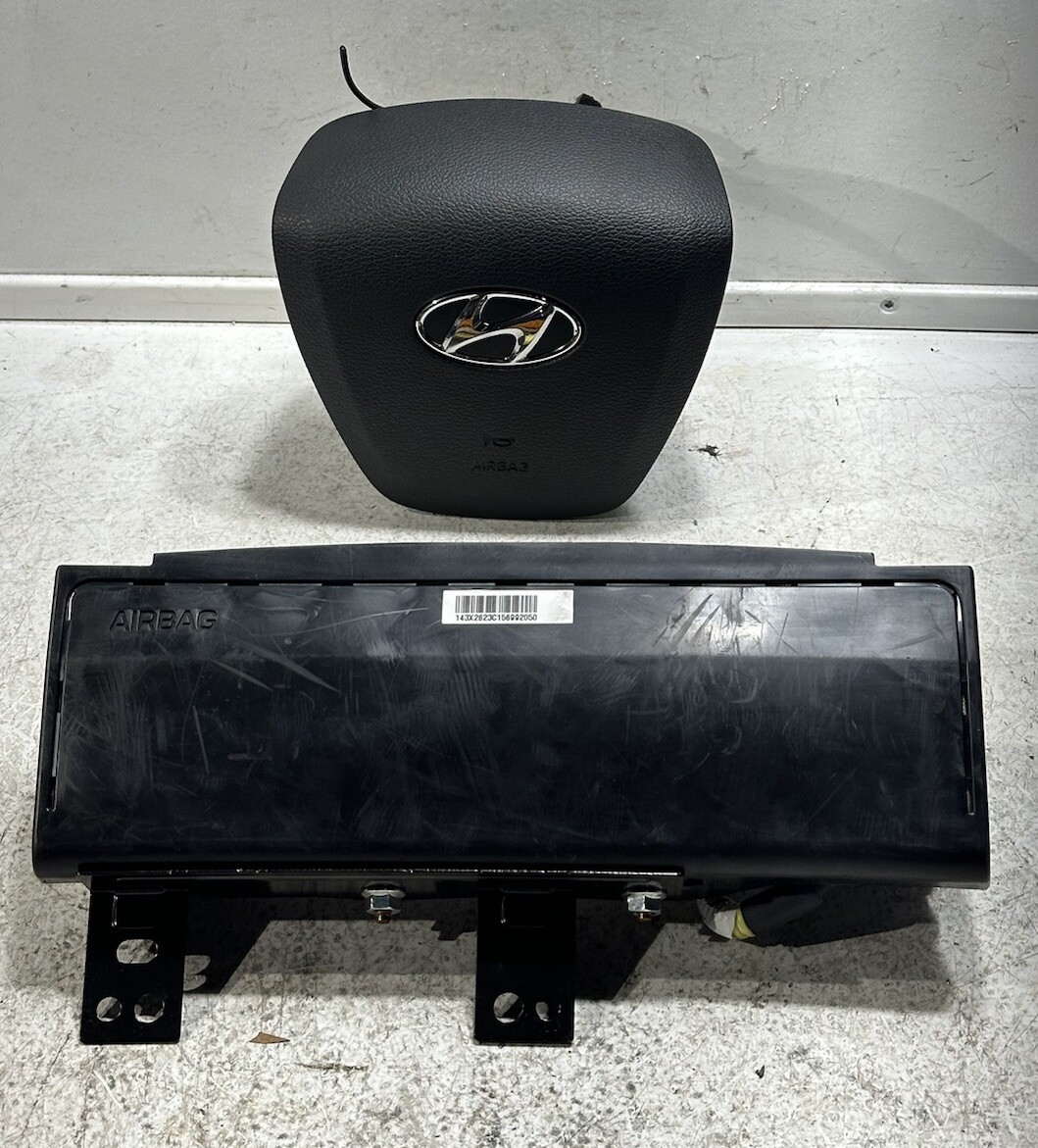 2015-2017 HYUNDAI SONATA AIRBAG STEERING WHEEL AIRBAG & LEFT DRIVER KNEE AIR BAG