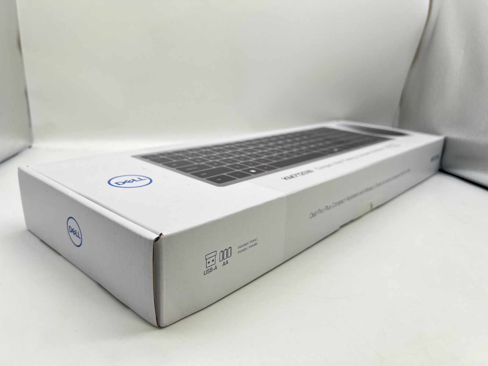 New Dell KM7120W Wireless Full Size Switch Keyboard and Mouse Bundle Titan Gray