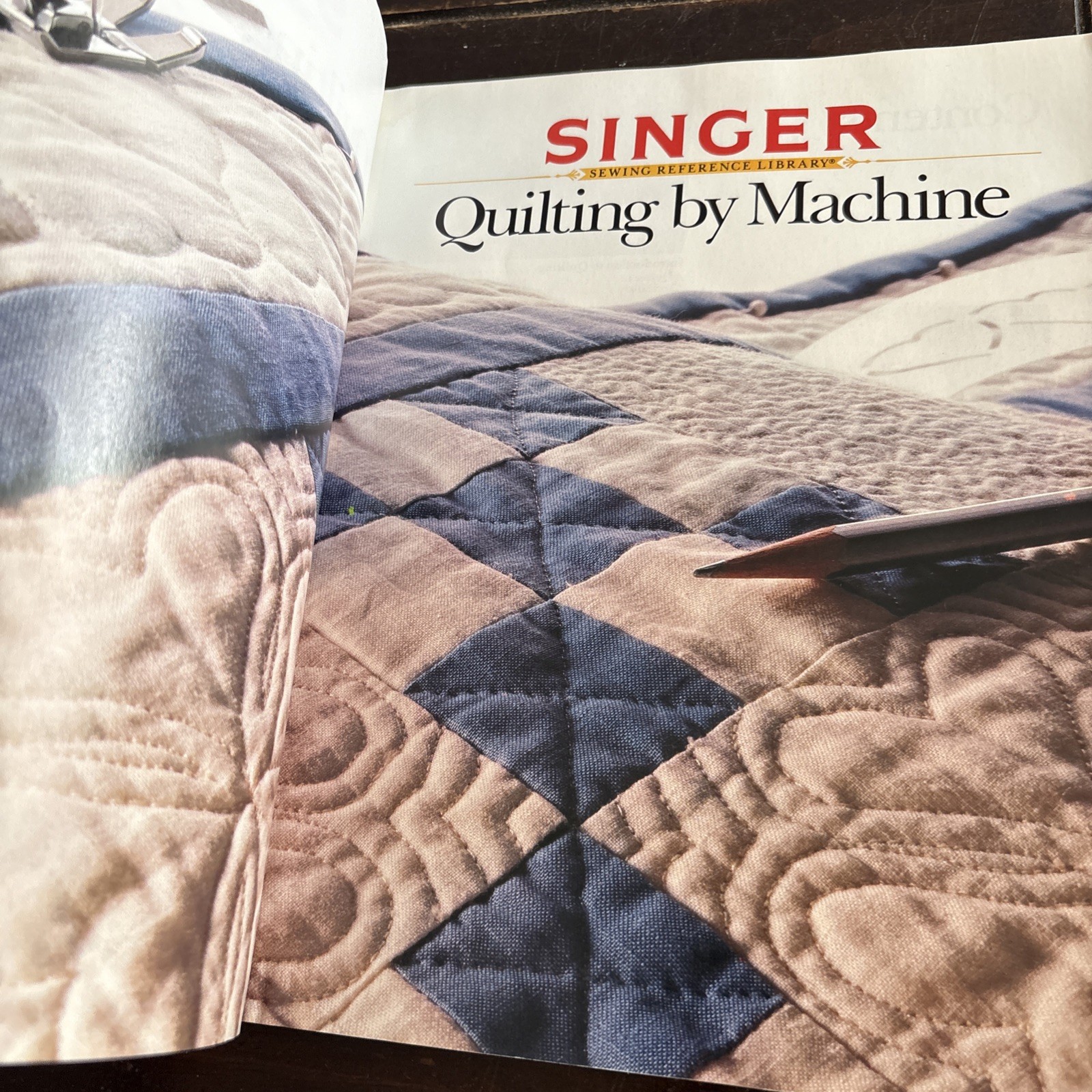 Singer Quilting By Machine Softcover