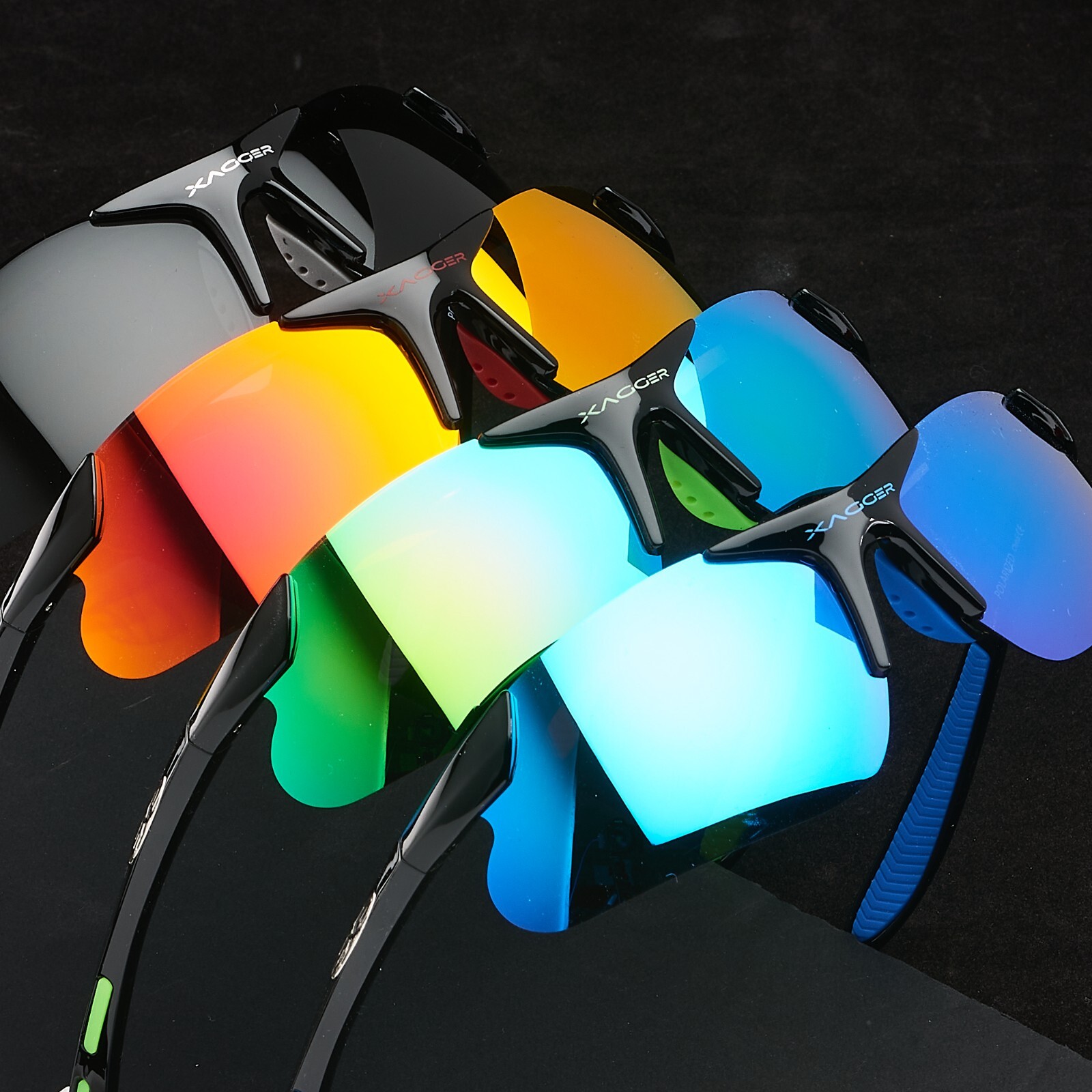 Xagger Kids Youth Polarized Sports Sunglasses for Boys Girls Baseball Softball