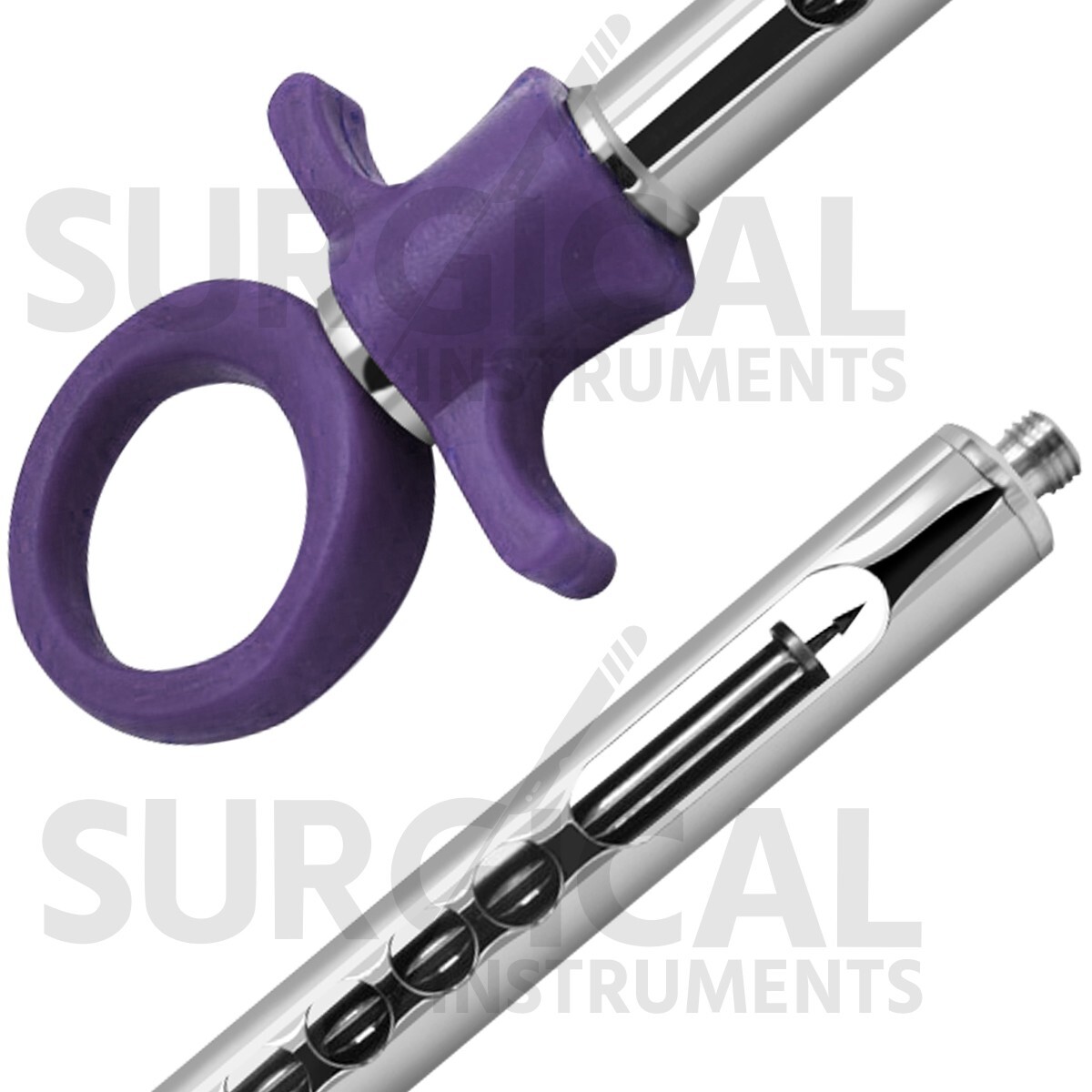 Dental Anesthetic Syringes 1.8ml Cartridge Auto Passive Purple German Grade