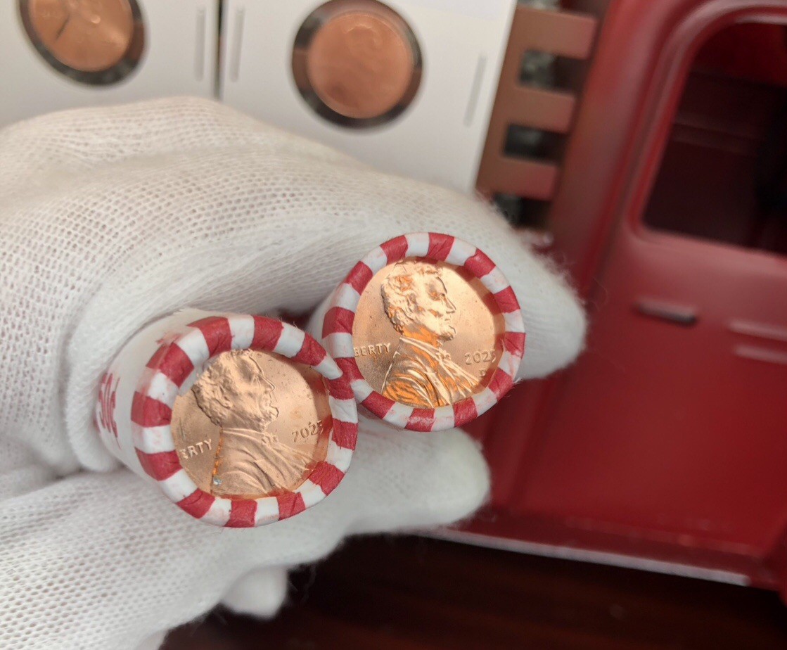 2025 P & D Lincoln Cent “The Last American Penny” Stapleless Free Shipping