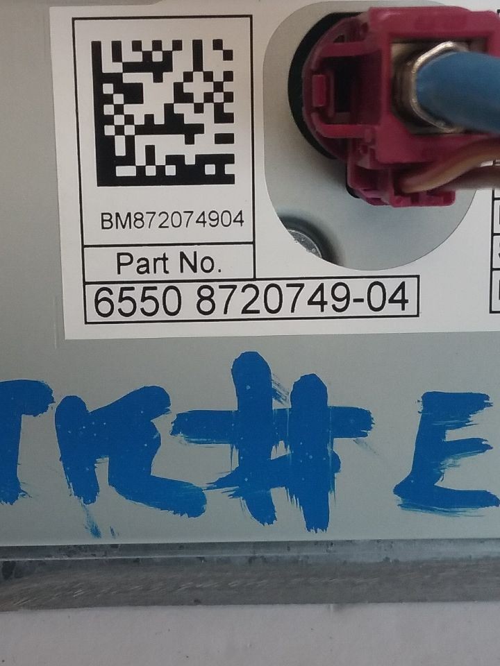 2021 BMW X3 FRONT NAVI RADIO 8.8" DISPLAY SCREEN FITS 20-21 ID 65508720749