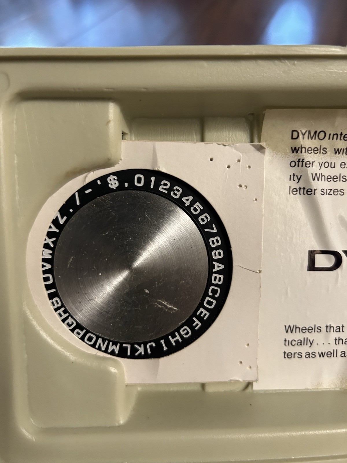 Dymo 1500 Series Deluxe Tapewriter Kit Bundle With Case