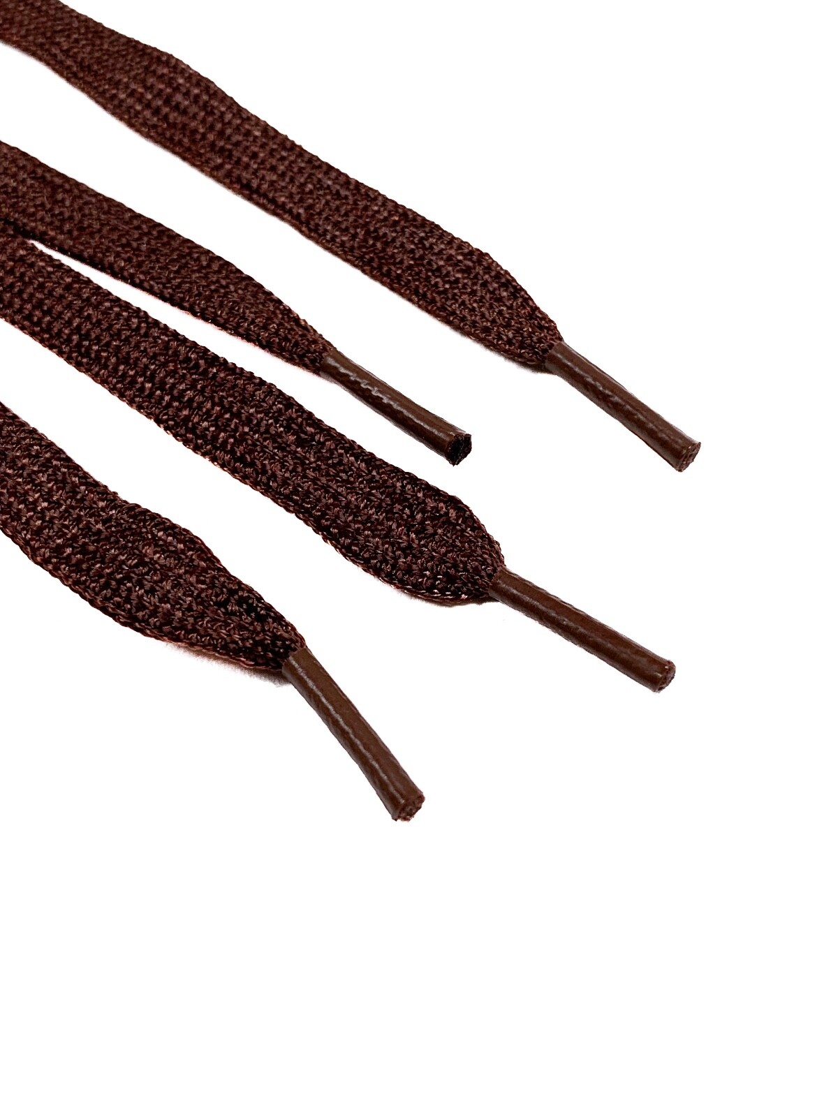 U.S. WORLD WAR 2 ORIGINAL NYLON BROWN MILITARY 40" BOOT LACES 1 PAIR NOS*