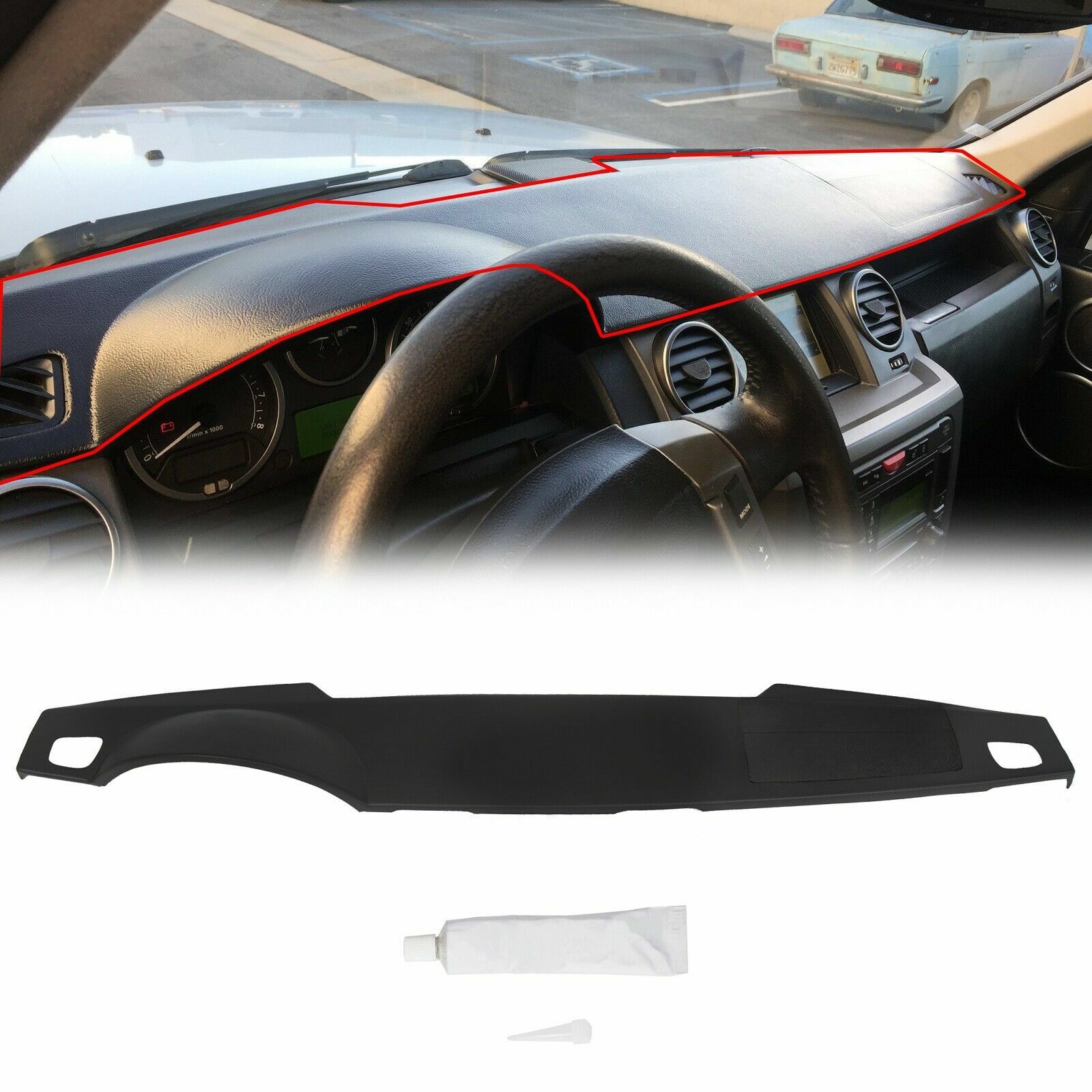 Dash Board DashBoard Cover Black For 05-09 Land Rover LR3 Range Rover Sport New
