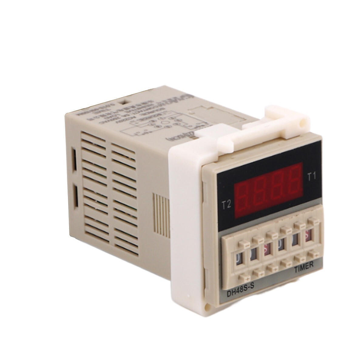 AC 220V Digital Time Delay Relay Replacement for Omron DH48S-S