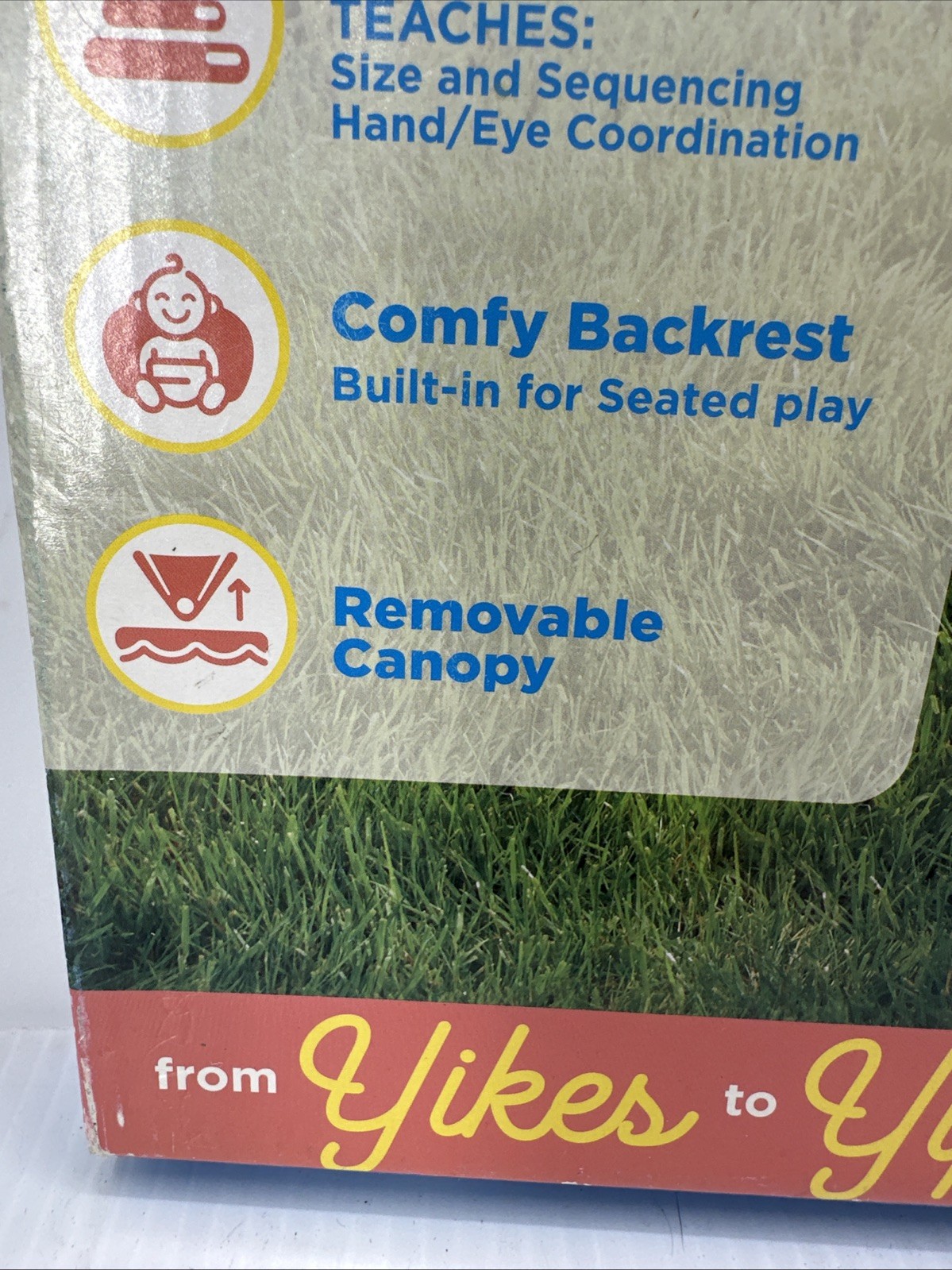 Stack N' Play Teal Inflatable Splash Mat with Removable Canopy 28" By SwimSchool