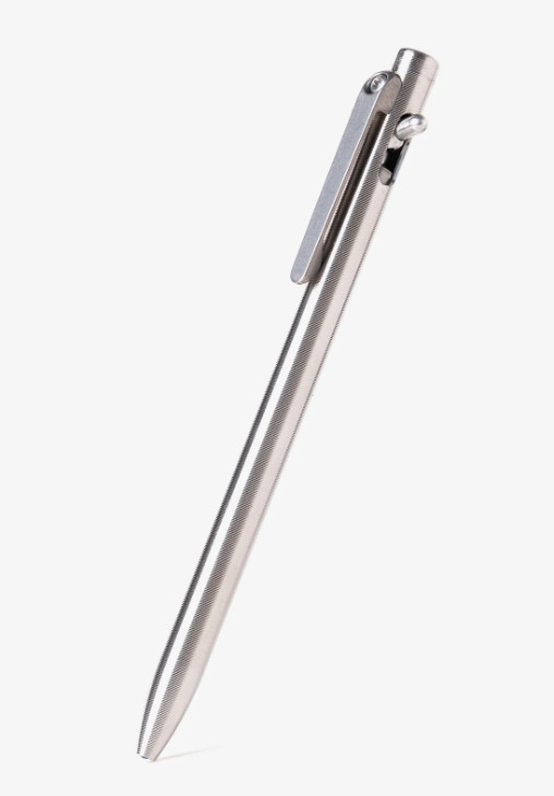 Tactile Turn SLIM "Switch" Pen – Titanium - Standard or Short - Made in USA