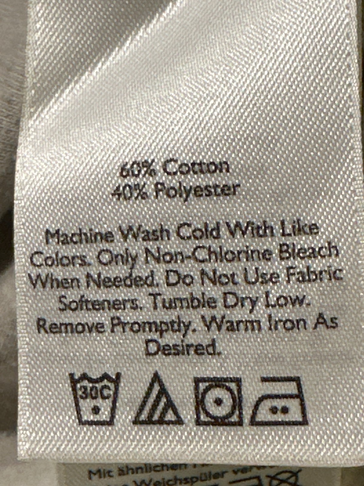 Eddie Bauer Men's XL Quarter Zip Knit Pullover Oatmeal Cotton Blend Normcore