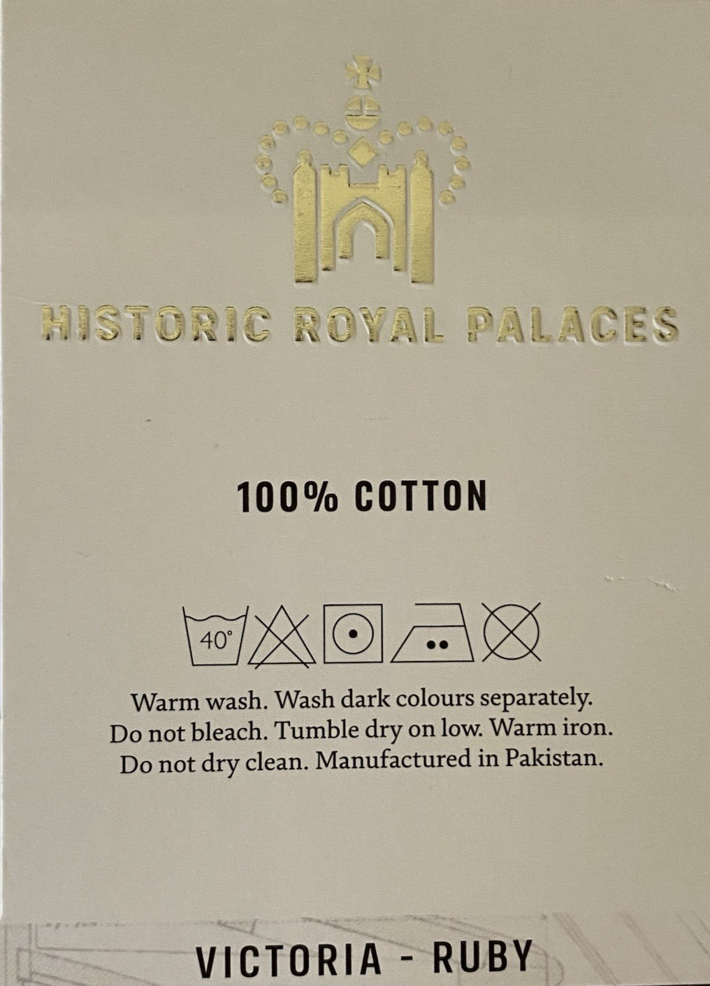 Historic Royal Palaces Duvet Set KING 100% Cotton FLORAL Red Green White NEW