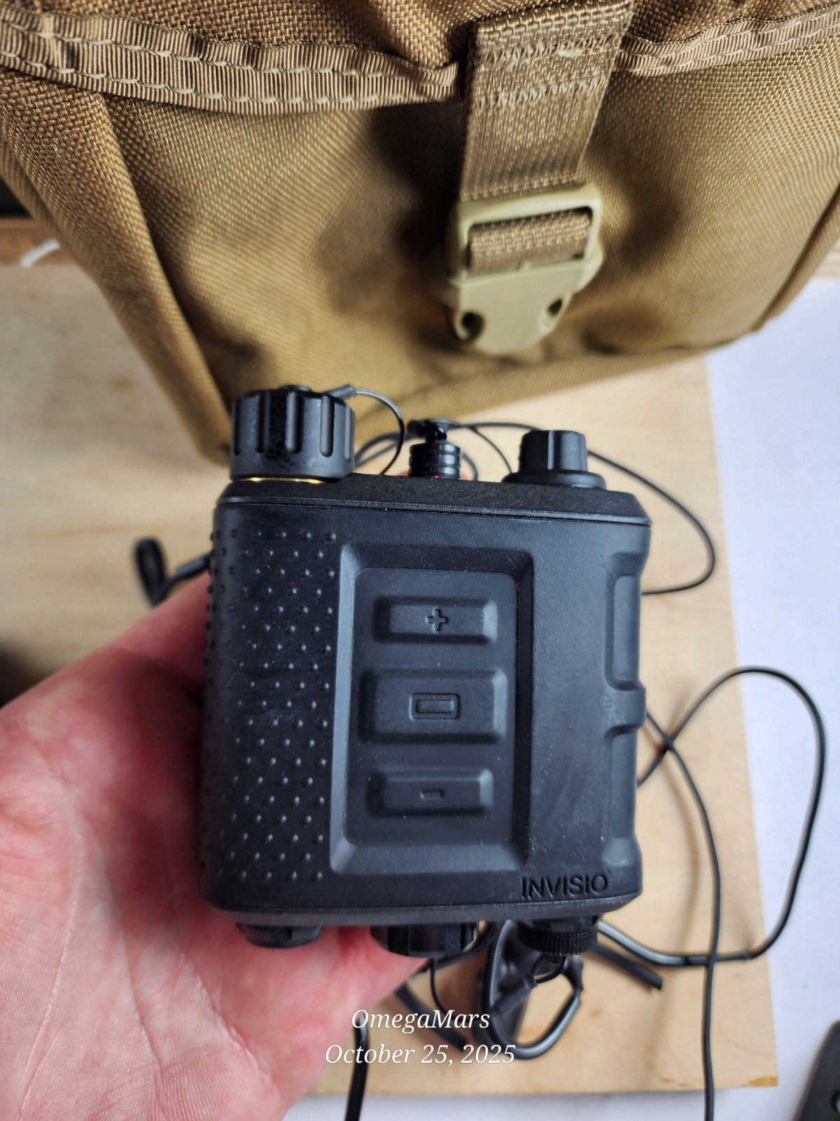 Invisio X50 TEA Dual Comm Digital Bone Conduction In-Ear Headset PTT Kit