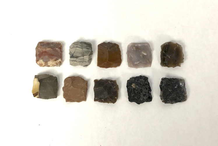 5/8 Inch Flints - 18th Century Style - 10 pieces