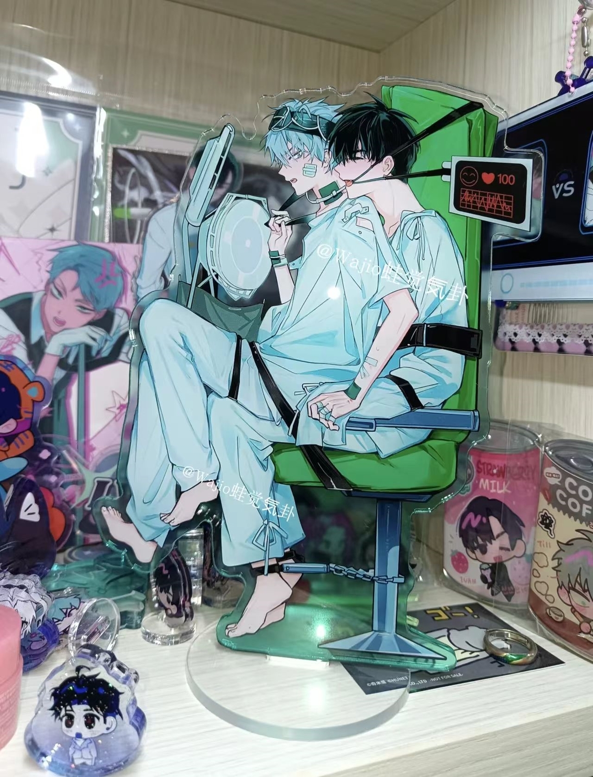 Alienstage Standing Plate Cartoon Standing Sign High Definition Stunning Acrylic