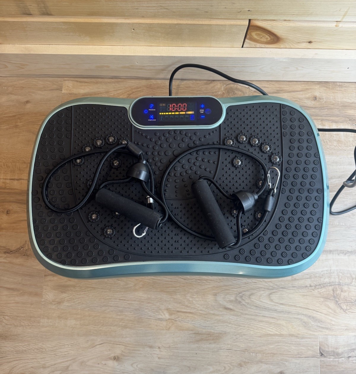 AXV FR-78 Bluetooth Green Vibration Plate Exercise Machine Platform No Remote