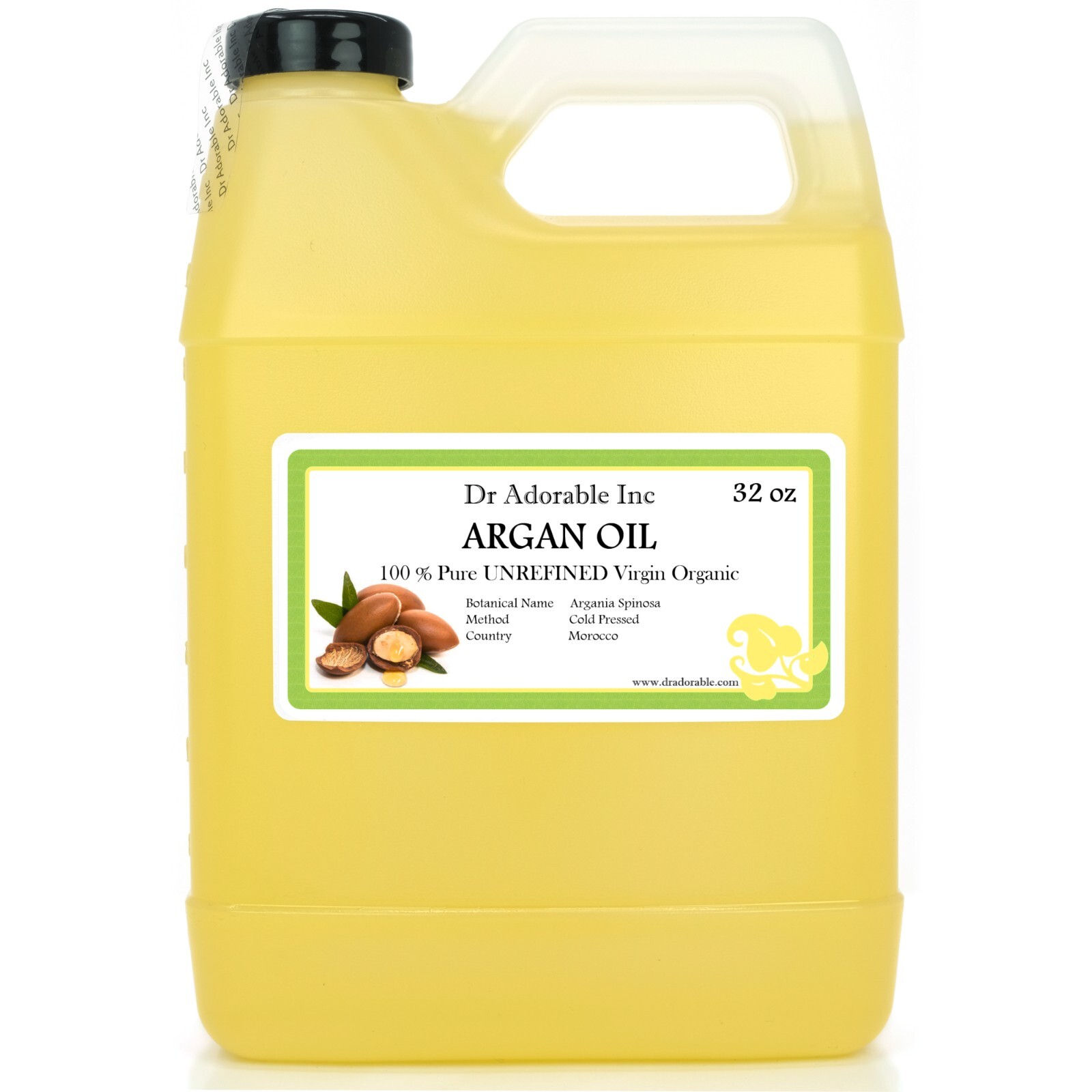 EXTRA VIRGIN ARGAN OIL UNREFINED ORGANIC COLD PRESSED PURE FROM 2 OZ UP TO GALLO
