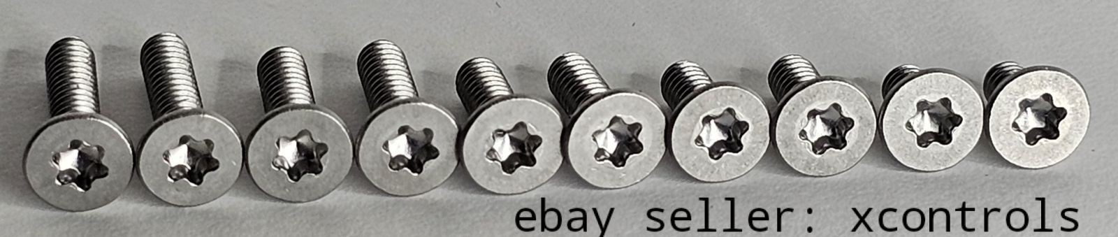 "THE BEST" 4-40 S/S Optic screws for ZEV, MAC 9 DS, BROWNELLS Slides and more.