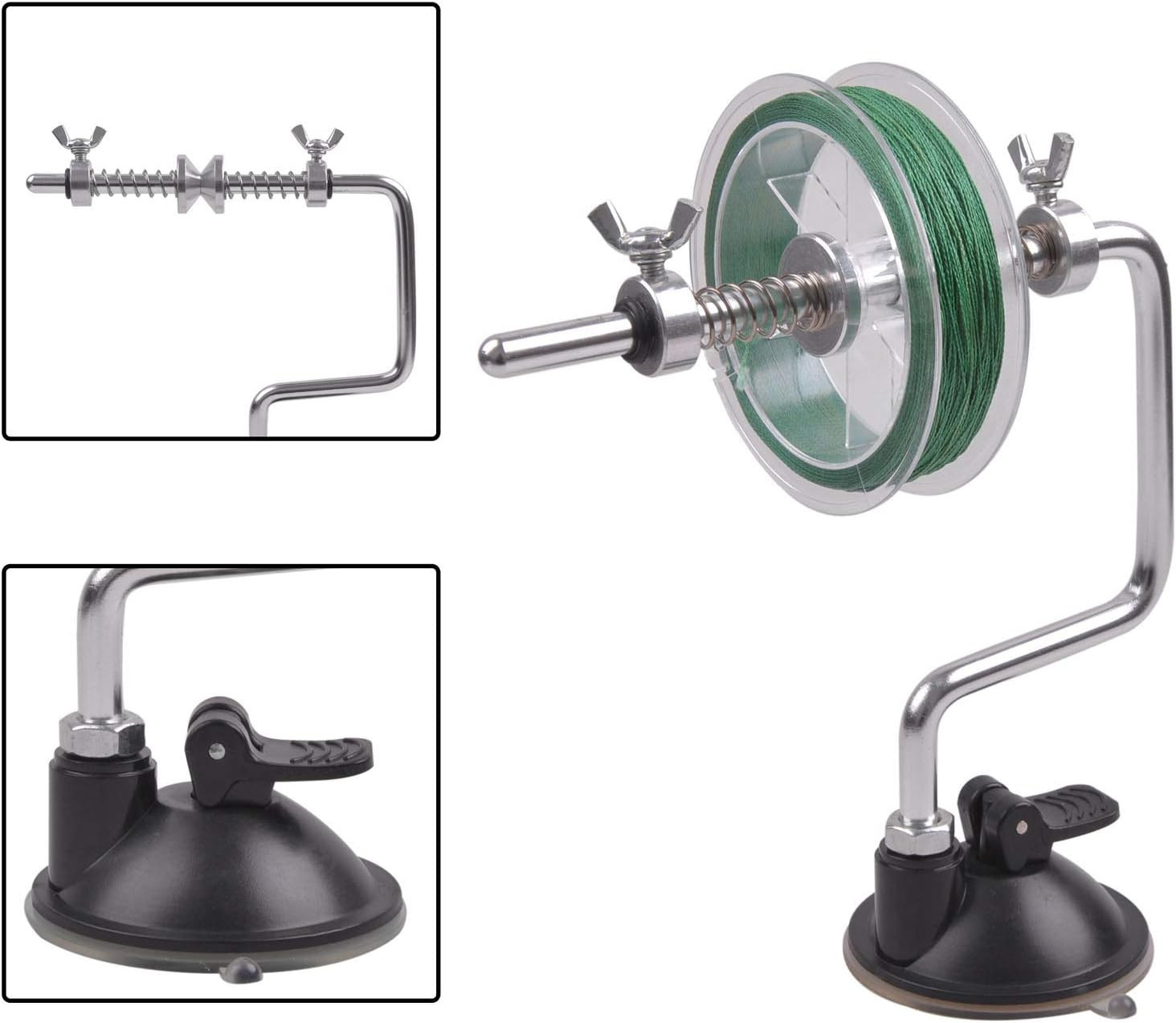 Fishing Line Spooler Winder, Adjustable Fishing Reel Spooler Spooling Station fo