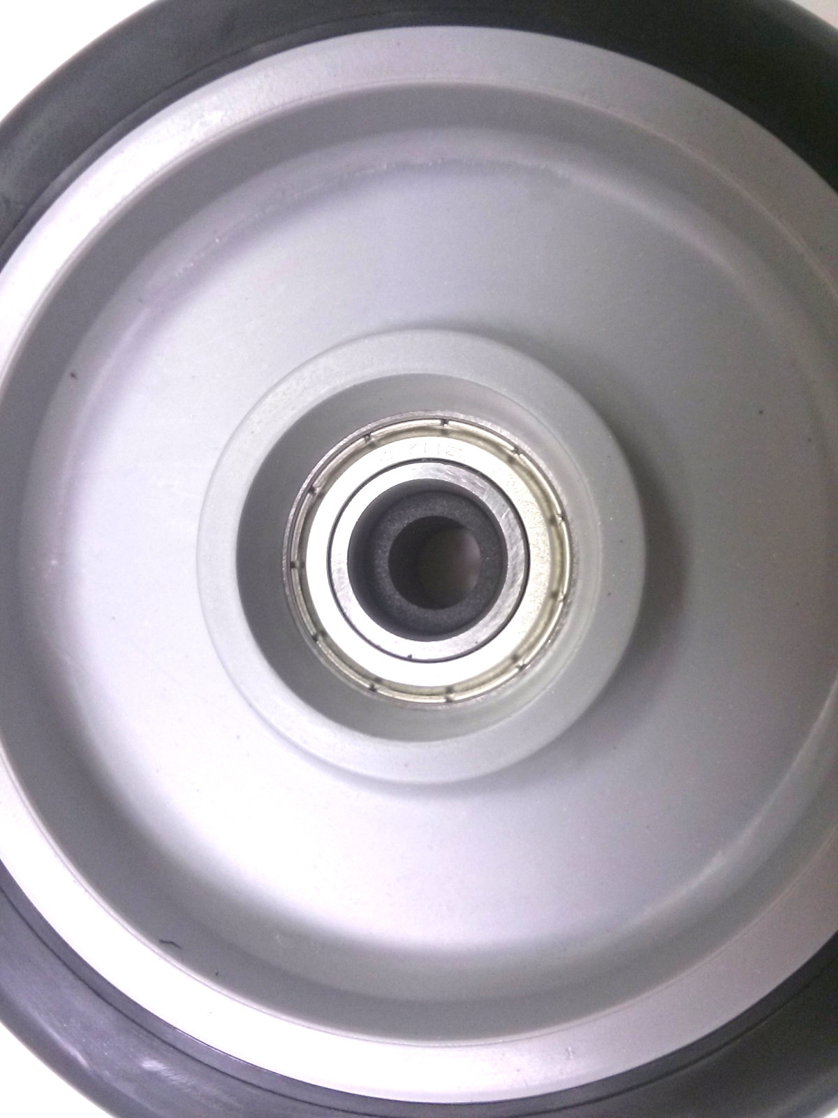 5" x 1-1/4" Polyurethane Shopping Cart Wheel (3/8") - 10 EA