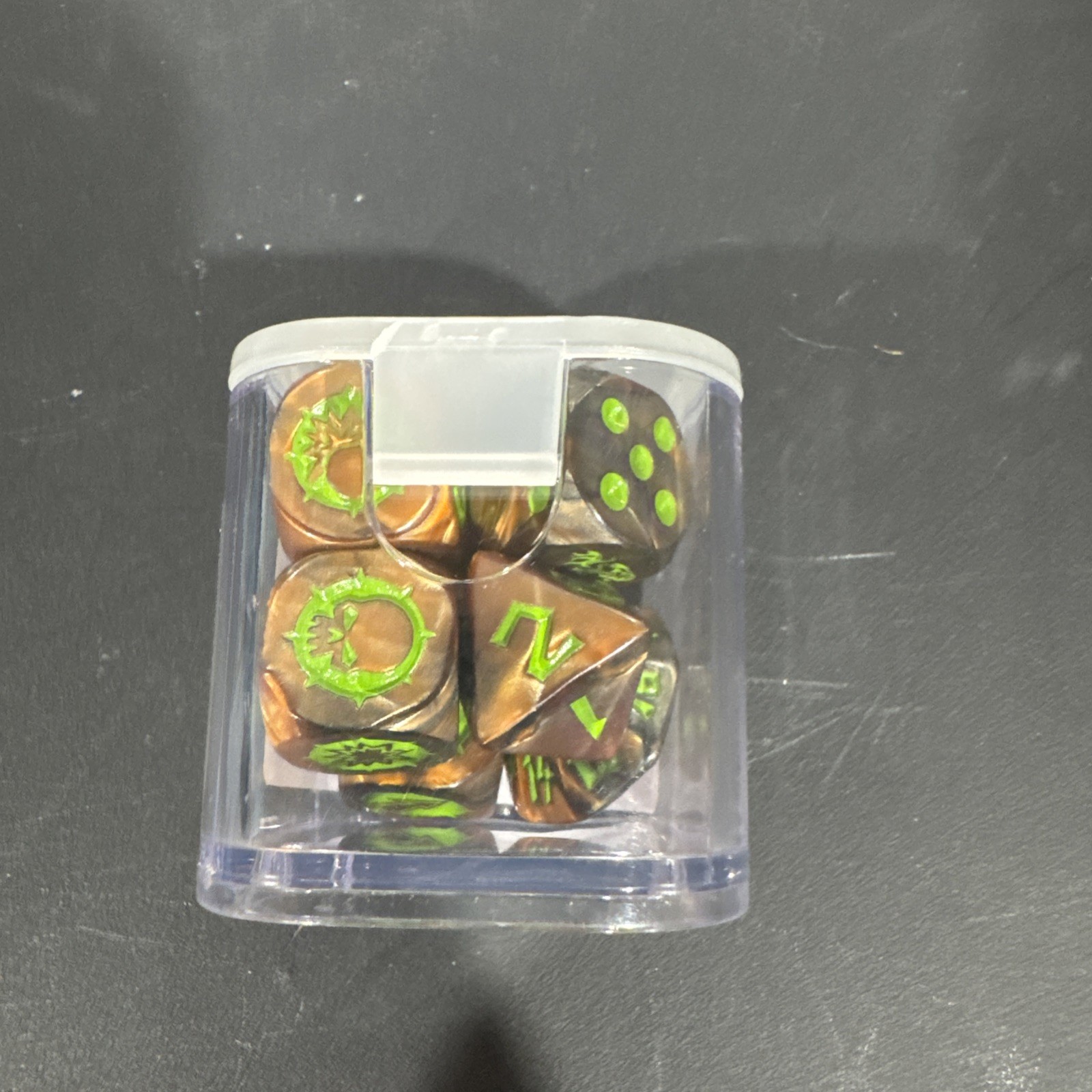 Blood Bowl Wood Elf Team Team Dice Set Warhammer Games workshop