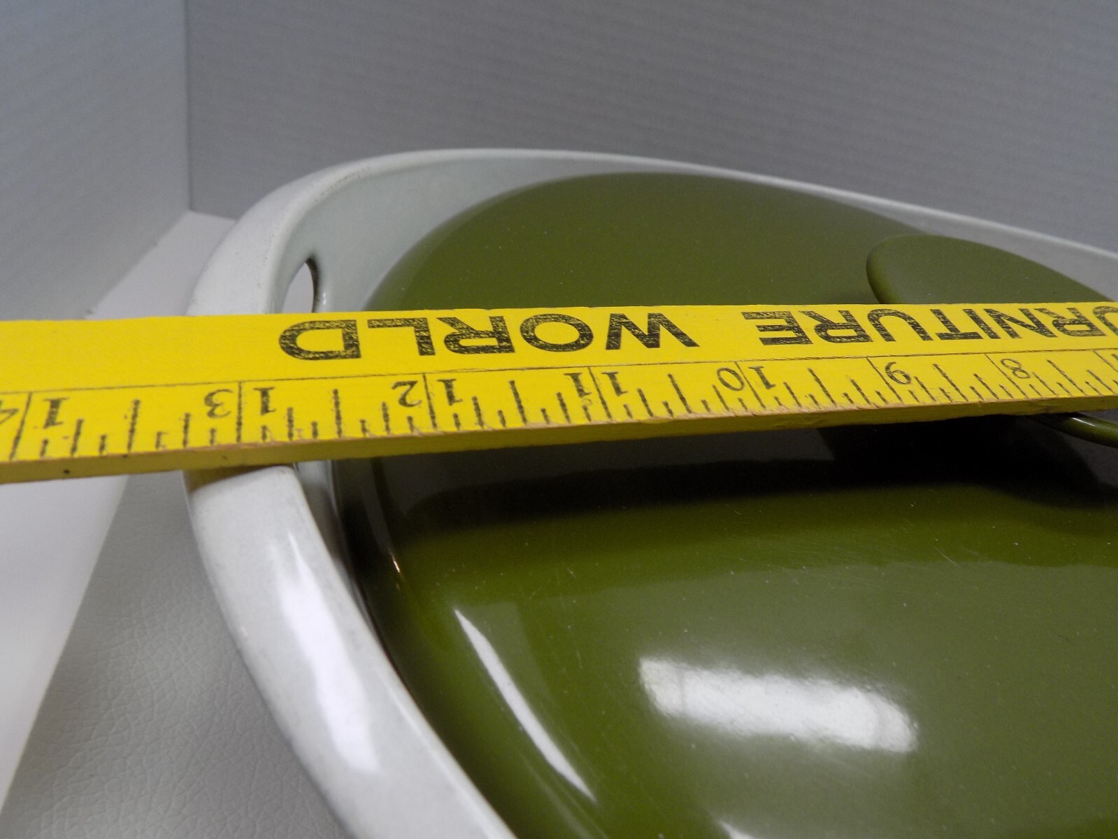 Rare MCM COPCO Denmark 4 qt Iron Enamelware Roaster Dutch Oven Pot Michael Lax