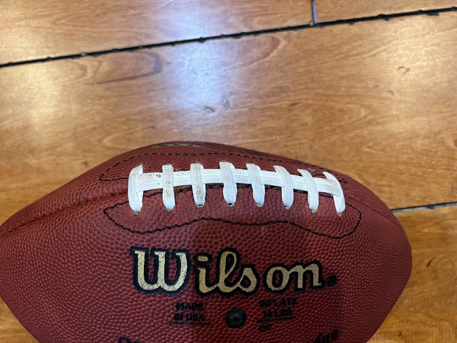 Rod Woodson Steelers Signed Autographed 2000 Wilson GAME USED NFL Pro Football