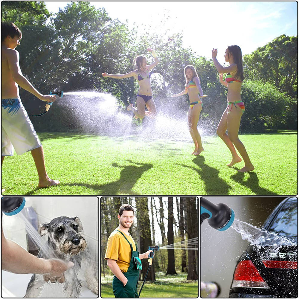 Durable Lightweight 3X Expandable Flexible Garden Water Hose 25/50/75/100/150ft