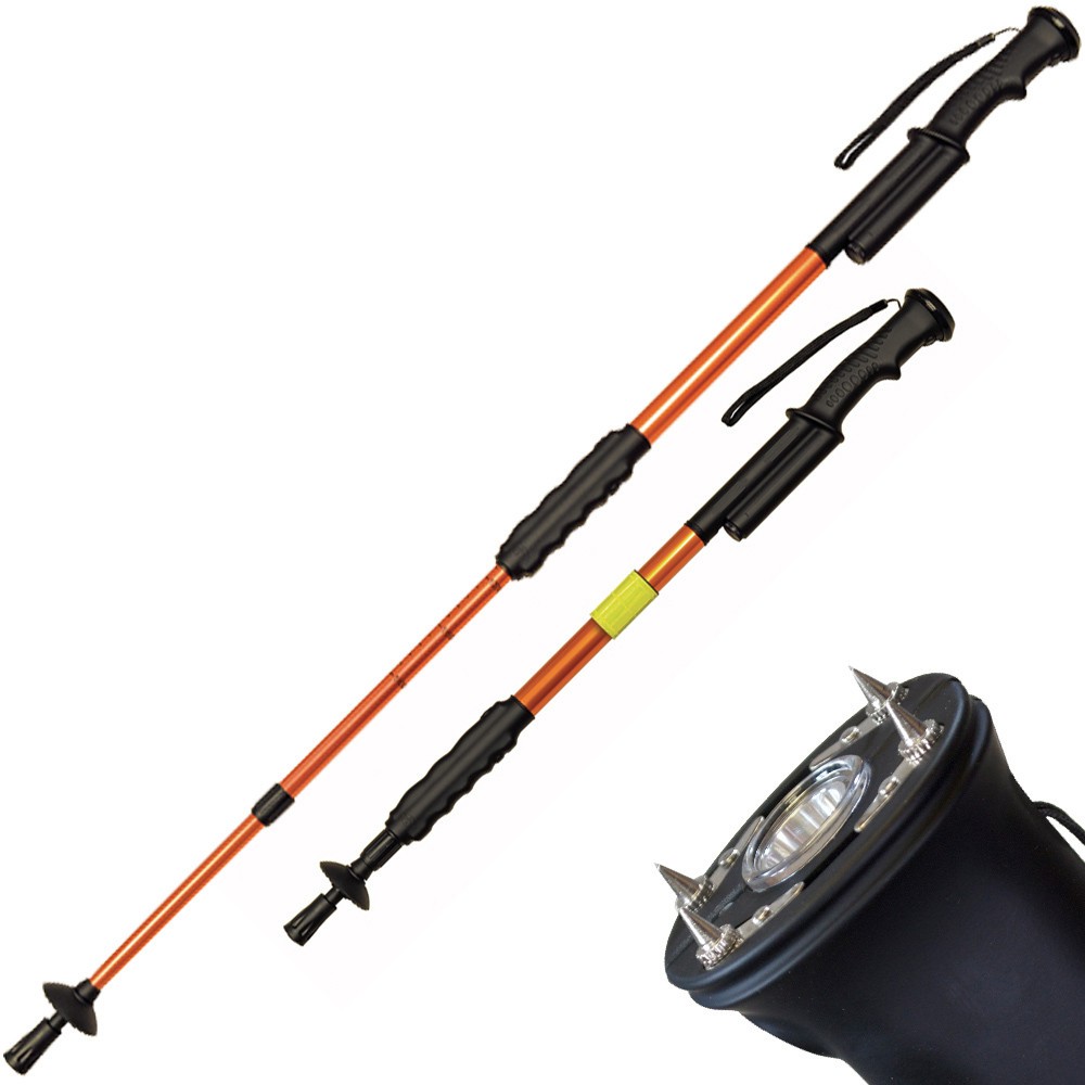 ZAP Hike 'n Strike 950,000 Volts Stun Gun Walking Hiking Stick with Flashlight