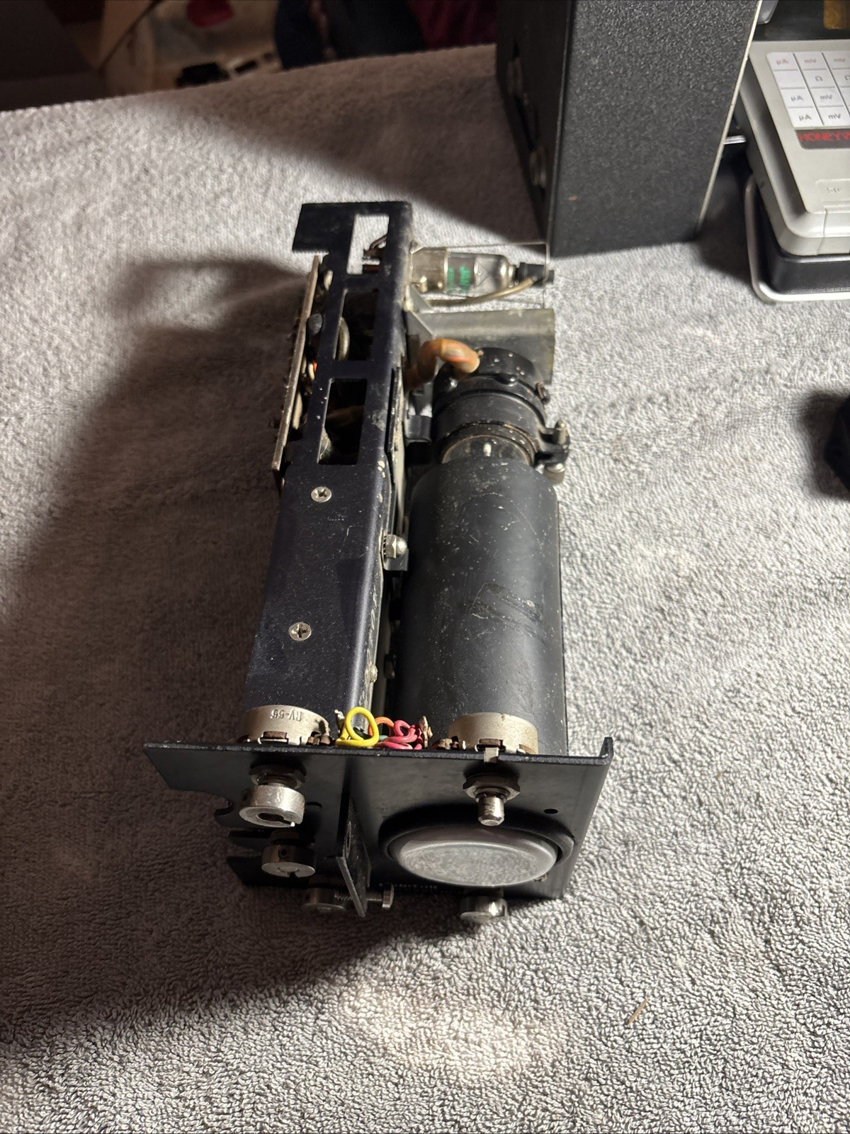 Vintage military radio frequency RF monitor As Is