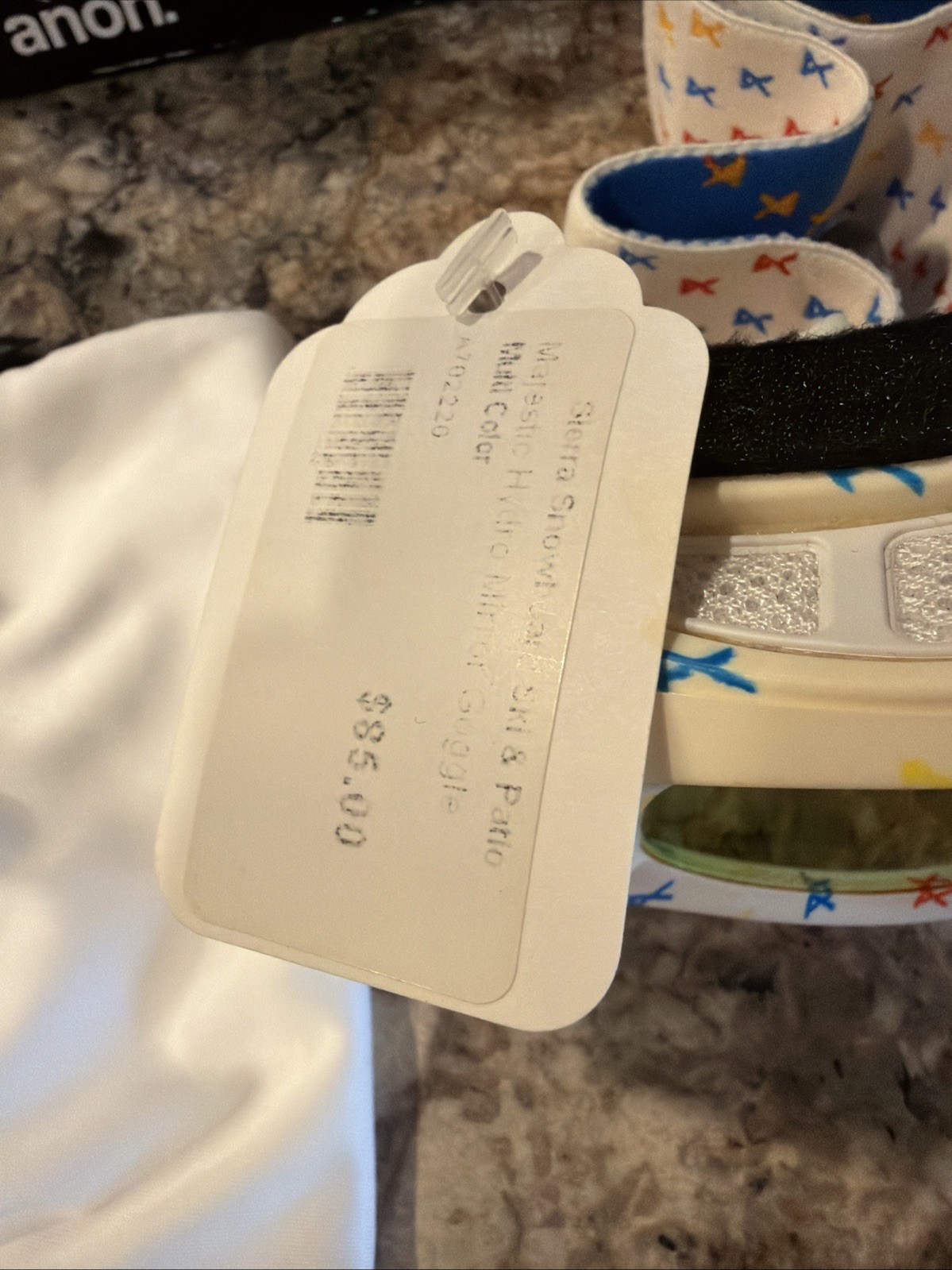 Anon Majestic Women's Ski Goggle White Hydro Multi Color DEAD STOCK NIB UglyBox