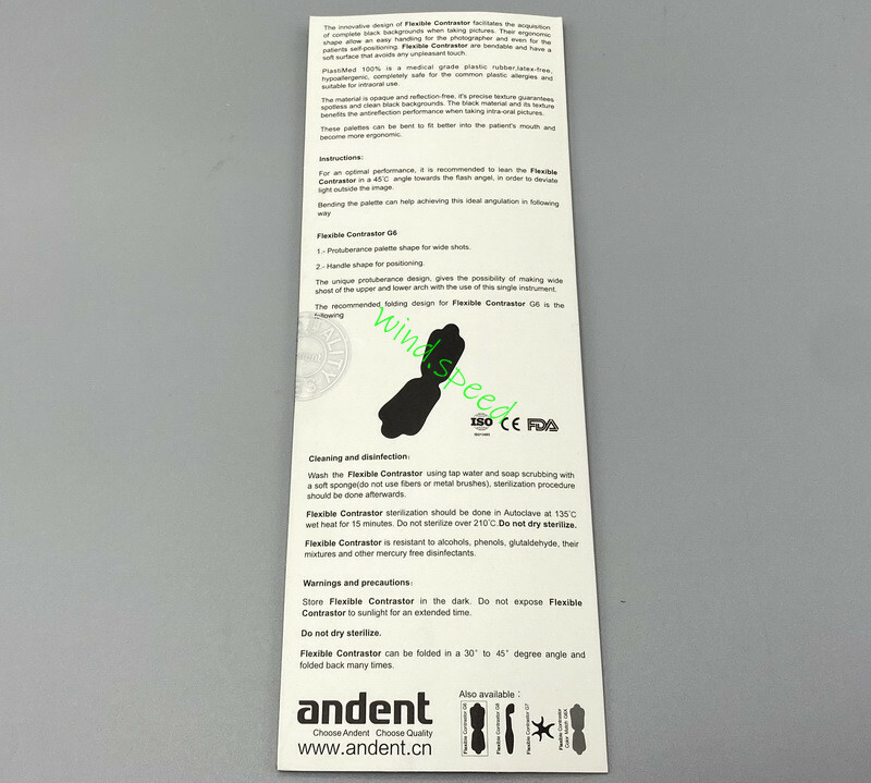 Flexible Dental Black Background Photo Contrast Palatal Photography Contraster