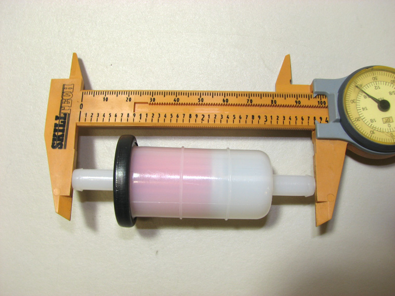 Kawasaki Mule / UTV Replacement Fuel Filter - (For a 5/16" / 8mm Fuel Line)