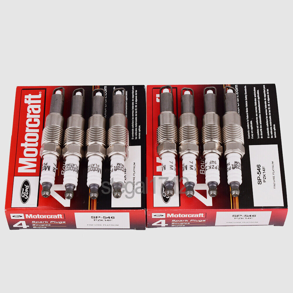 8 pack OEM Genuine DG511 Ignition Coil & Spark Plug SP546 For F150 Ford Lincoln