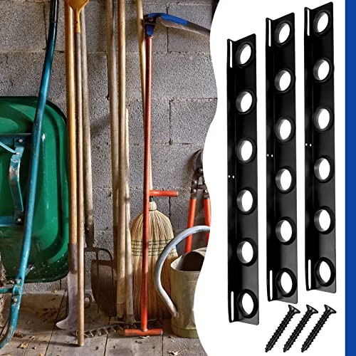 Sets 6-Tool Landscape Trailer Rack for Lawn Equipment 6 Hole Hand Tool 2