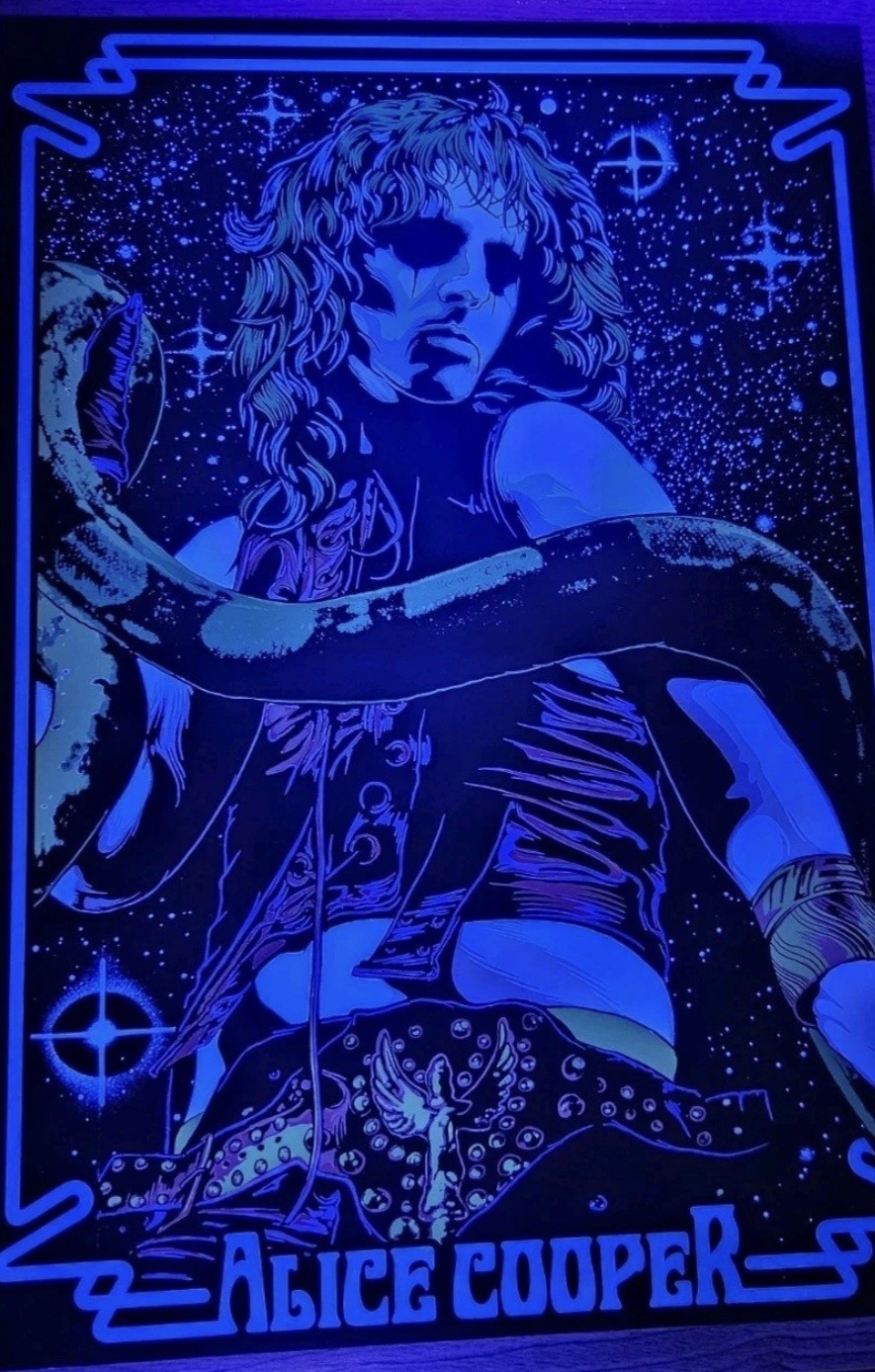 Alice Cooper Vip Tour Poster Set 2023